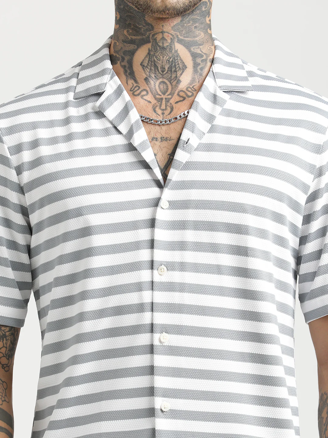 Men Relaxed Knit Shirt - Image 6