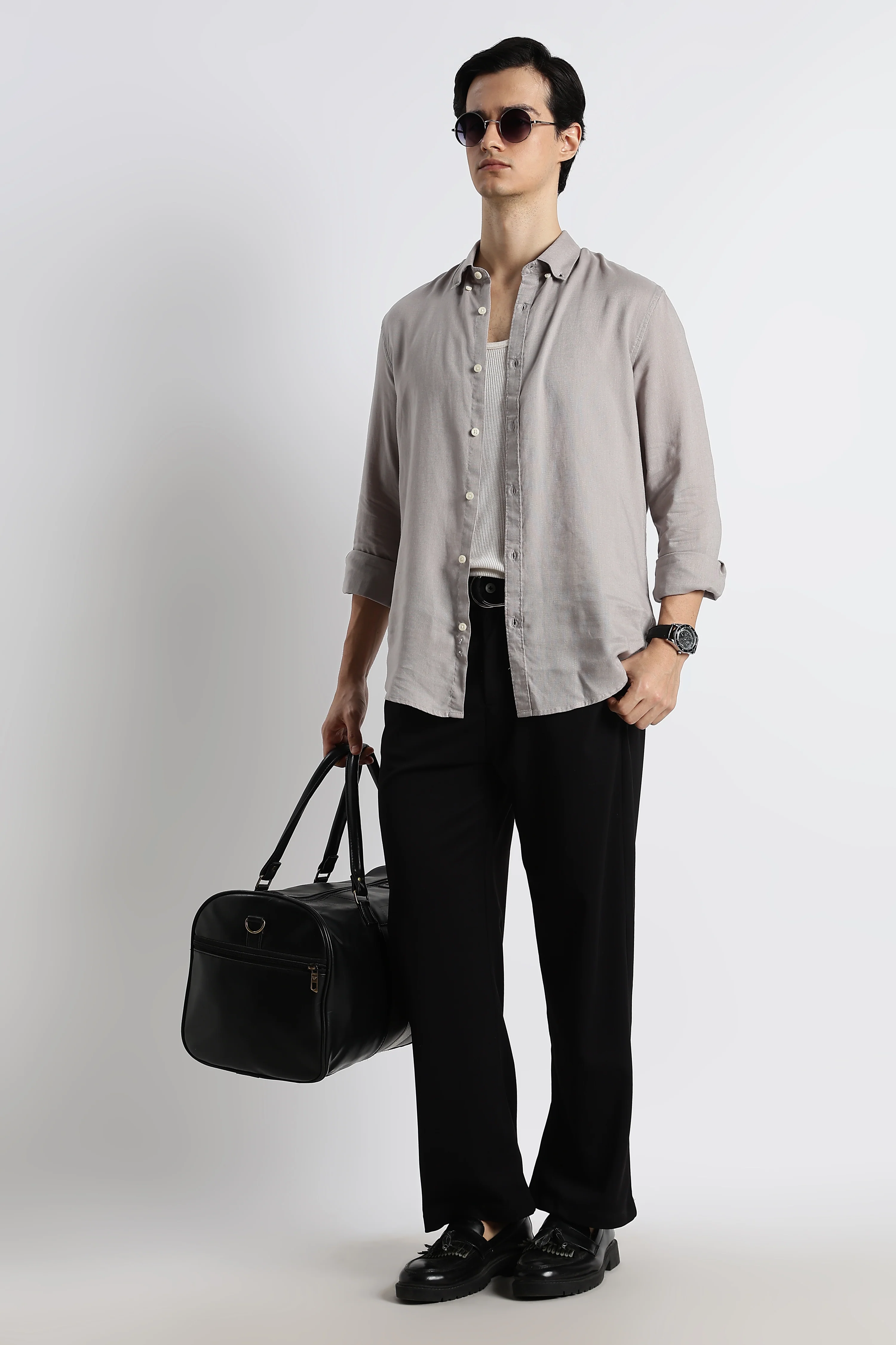 Men Relaxed Korean Pants - Image 6