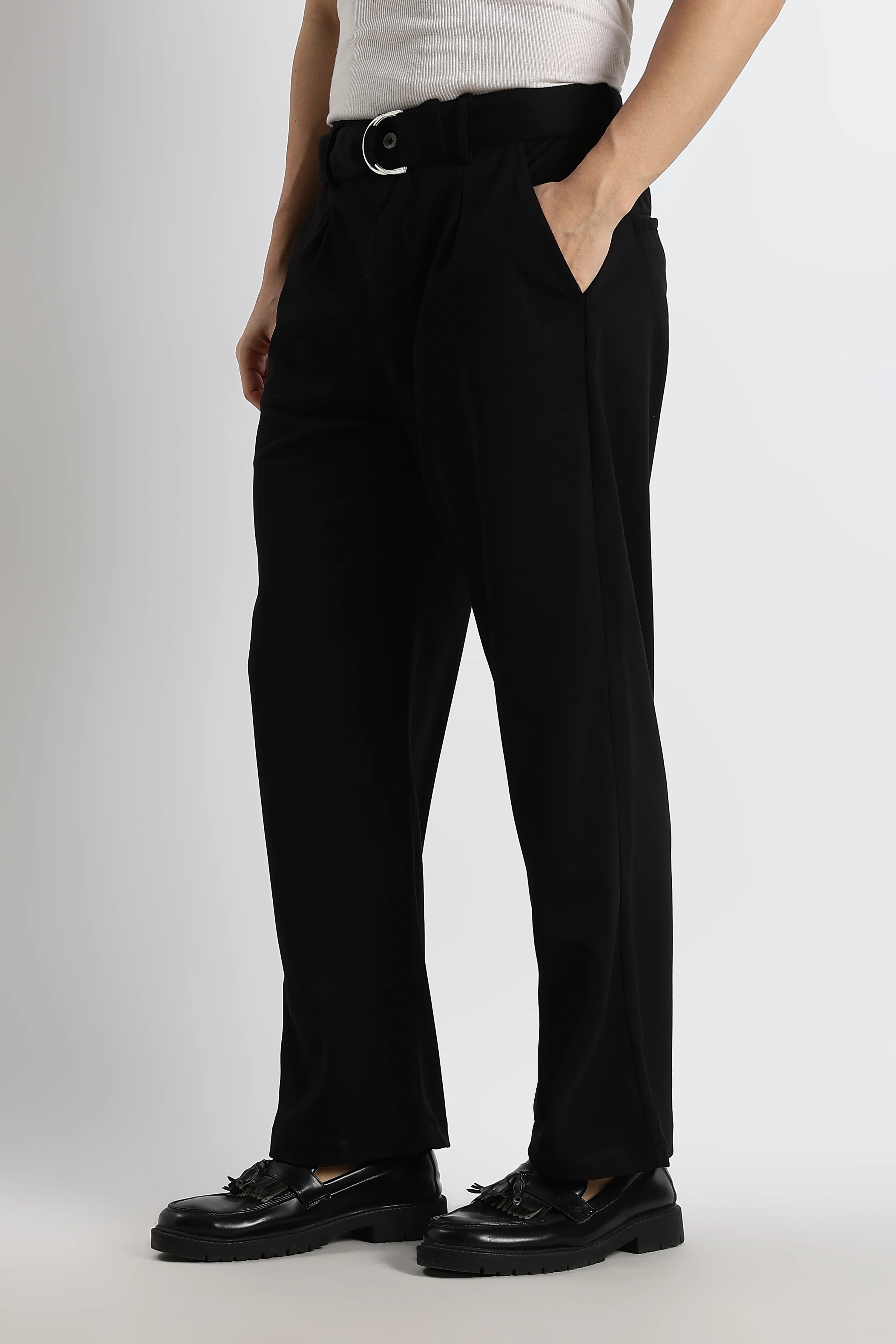 Men Relaxed Korean Pants - Image 9