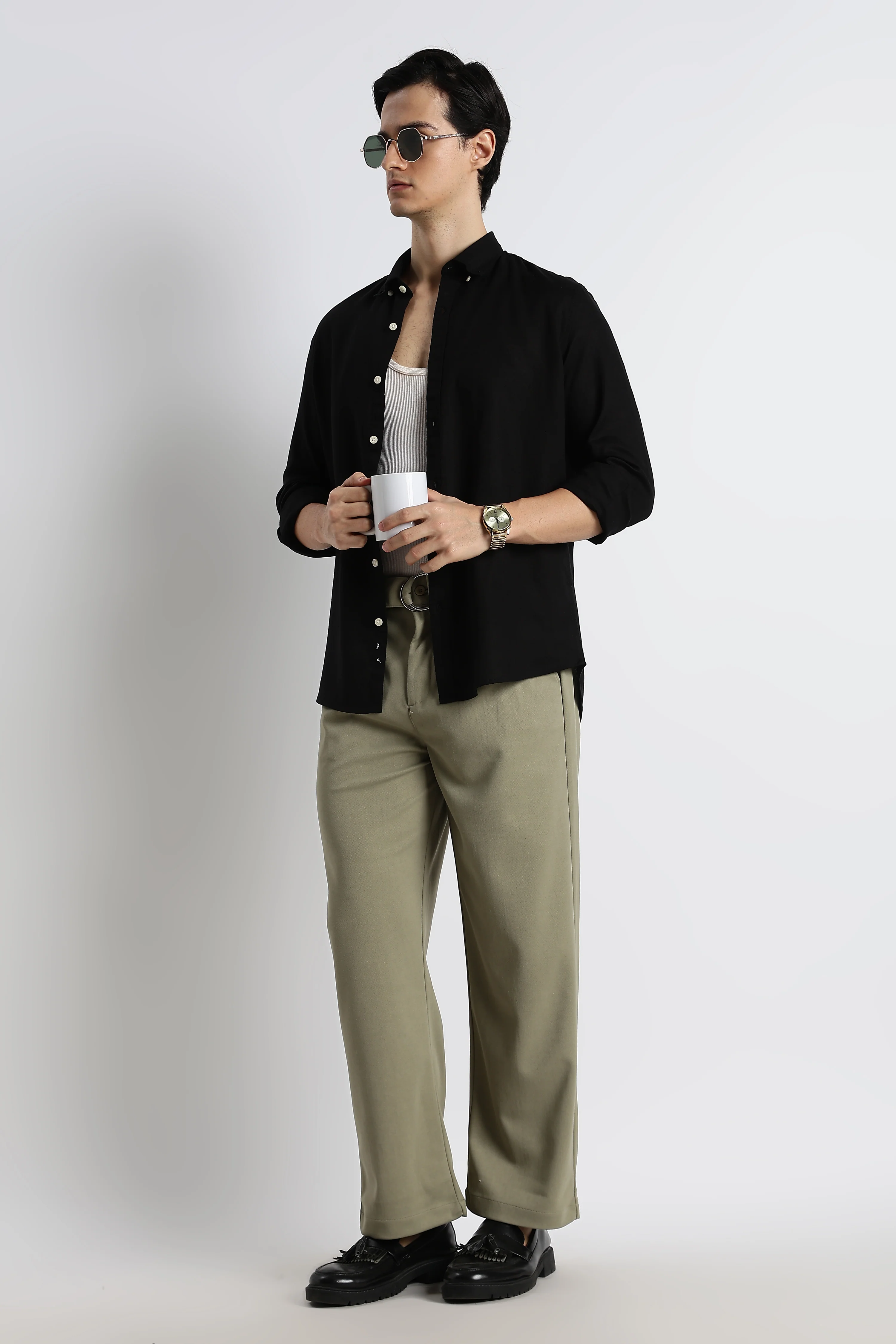Men Relaxed Korean Pants - Image 10
