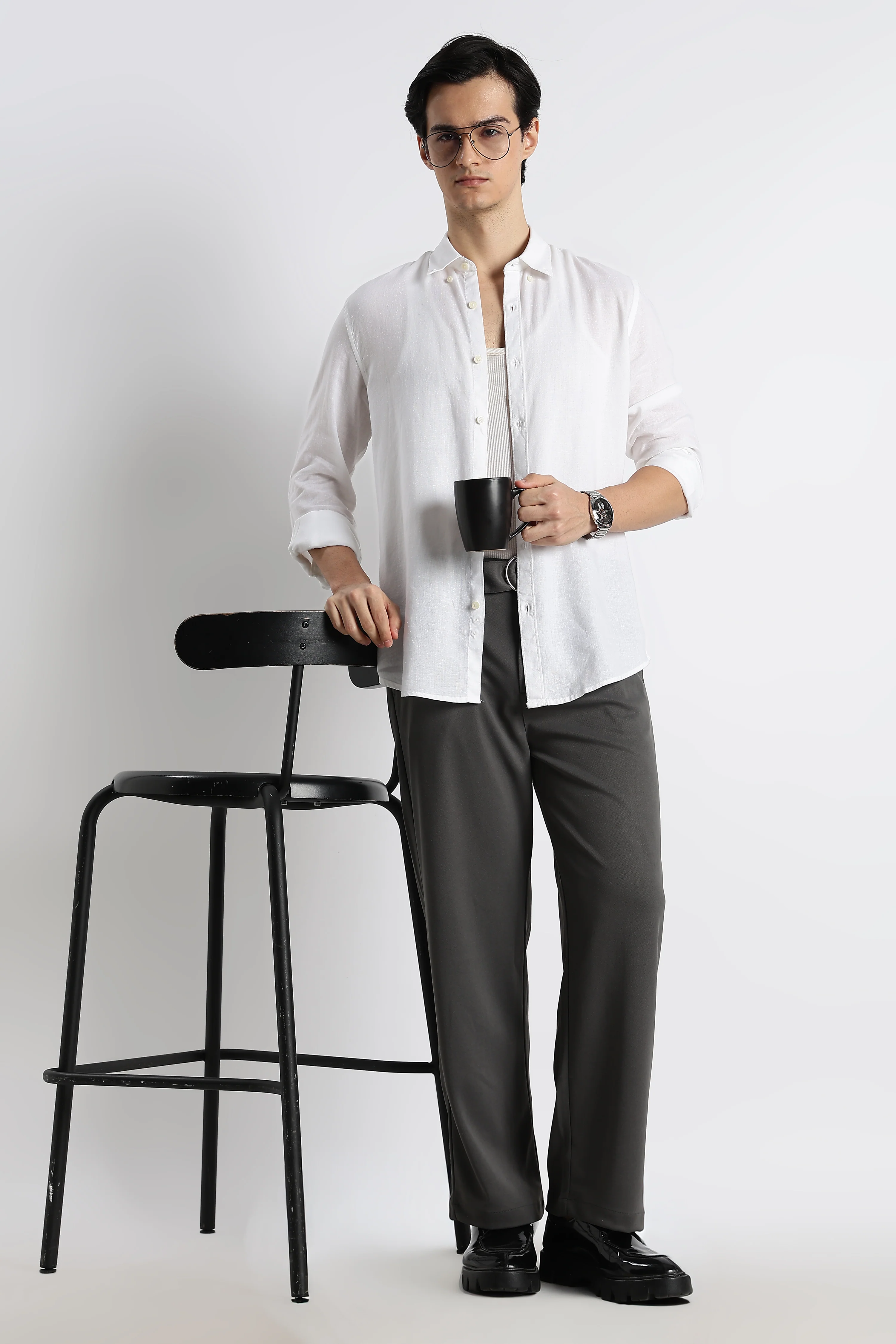 Men Relaxed Korean Pants - Image 3