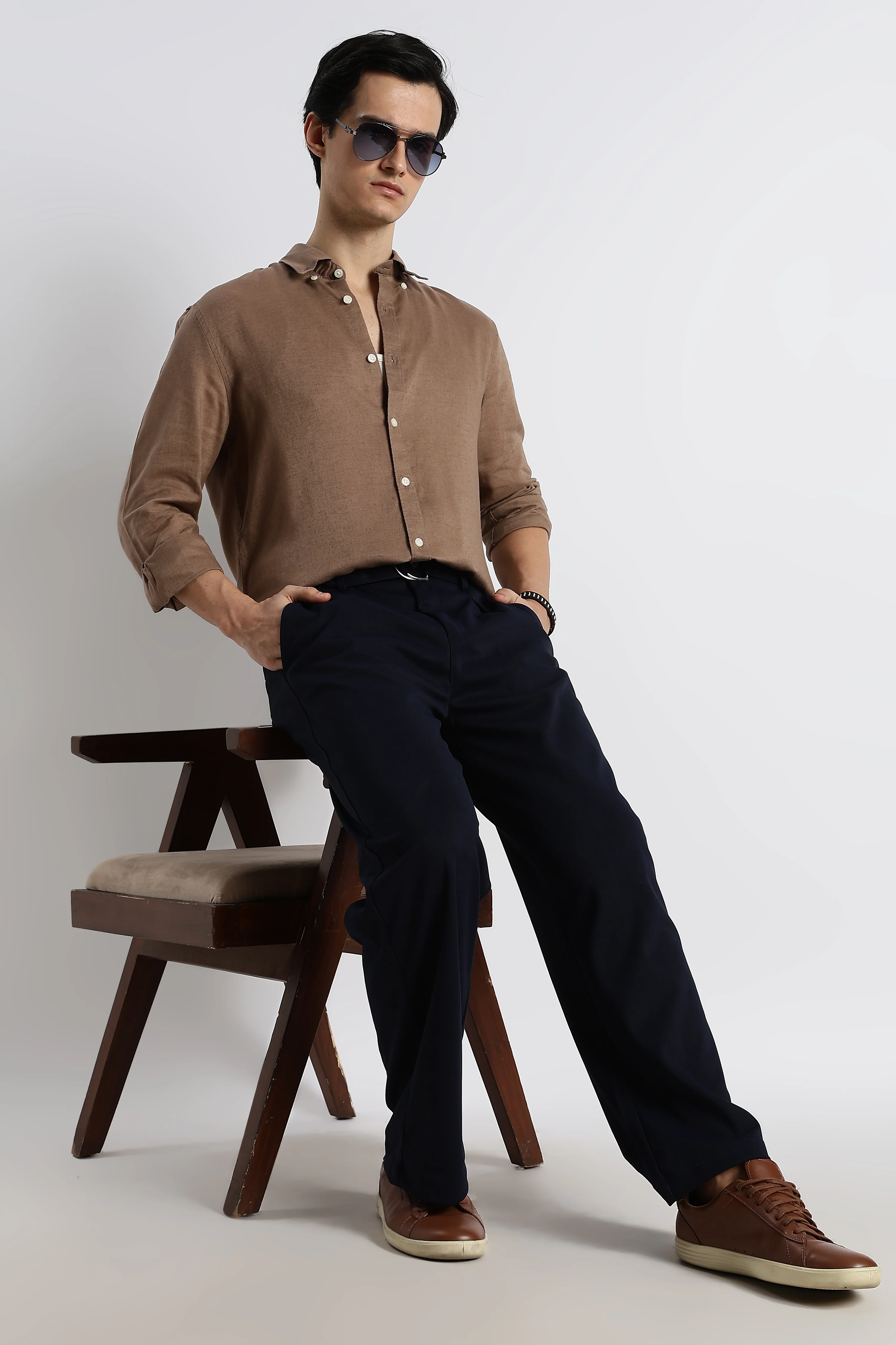 Men Relaxed Korean Pants - Image 2