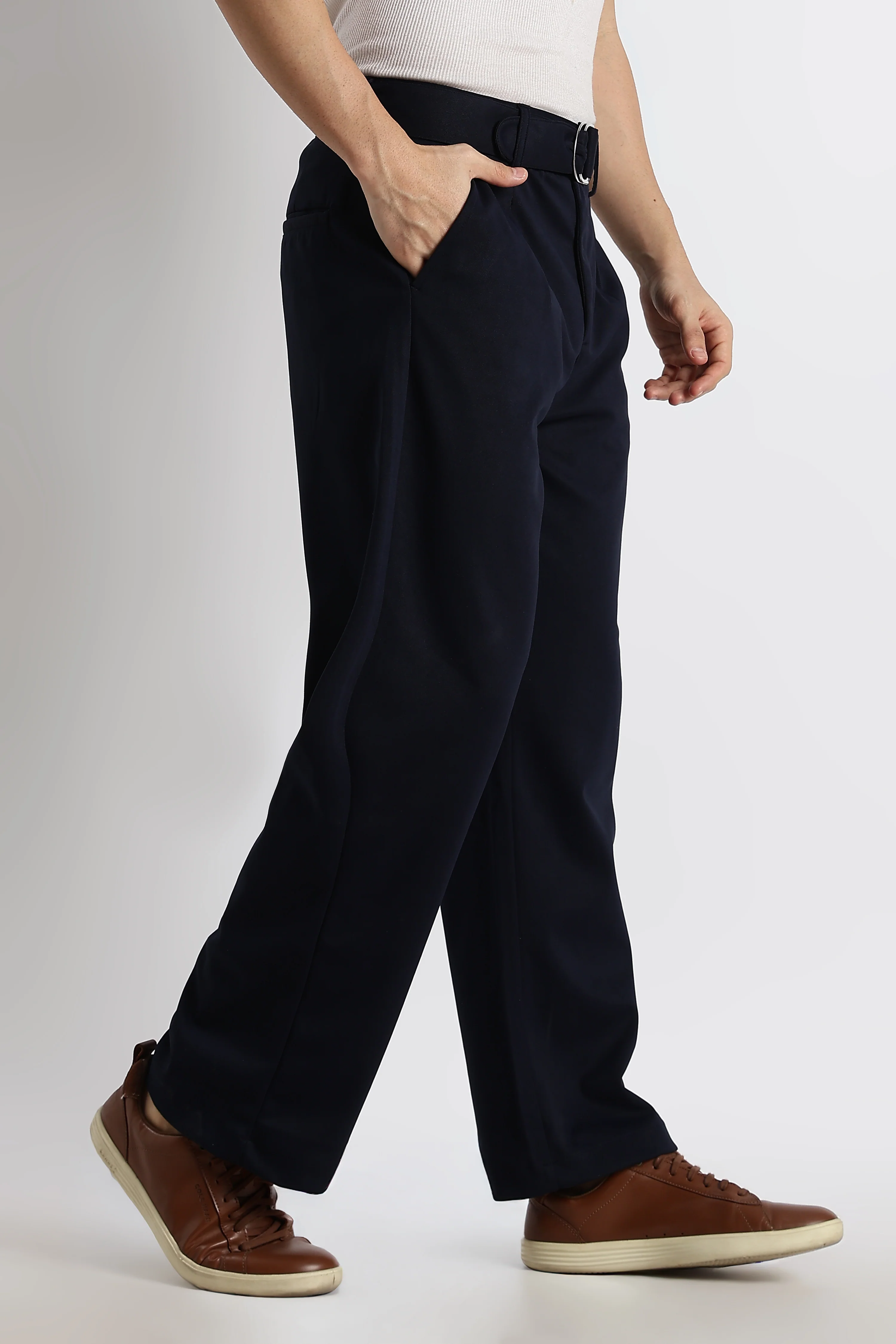 Men Relaxed Korean Pants - Image 7
