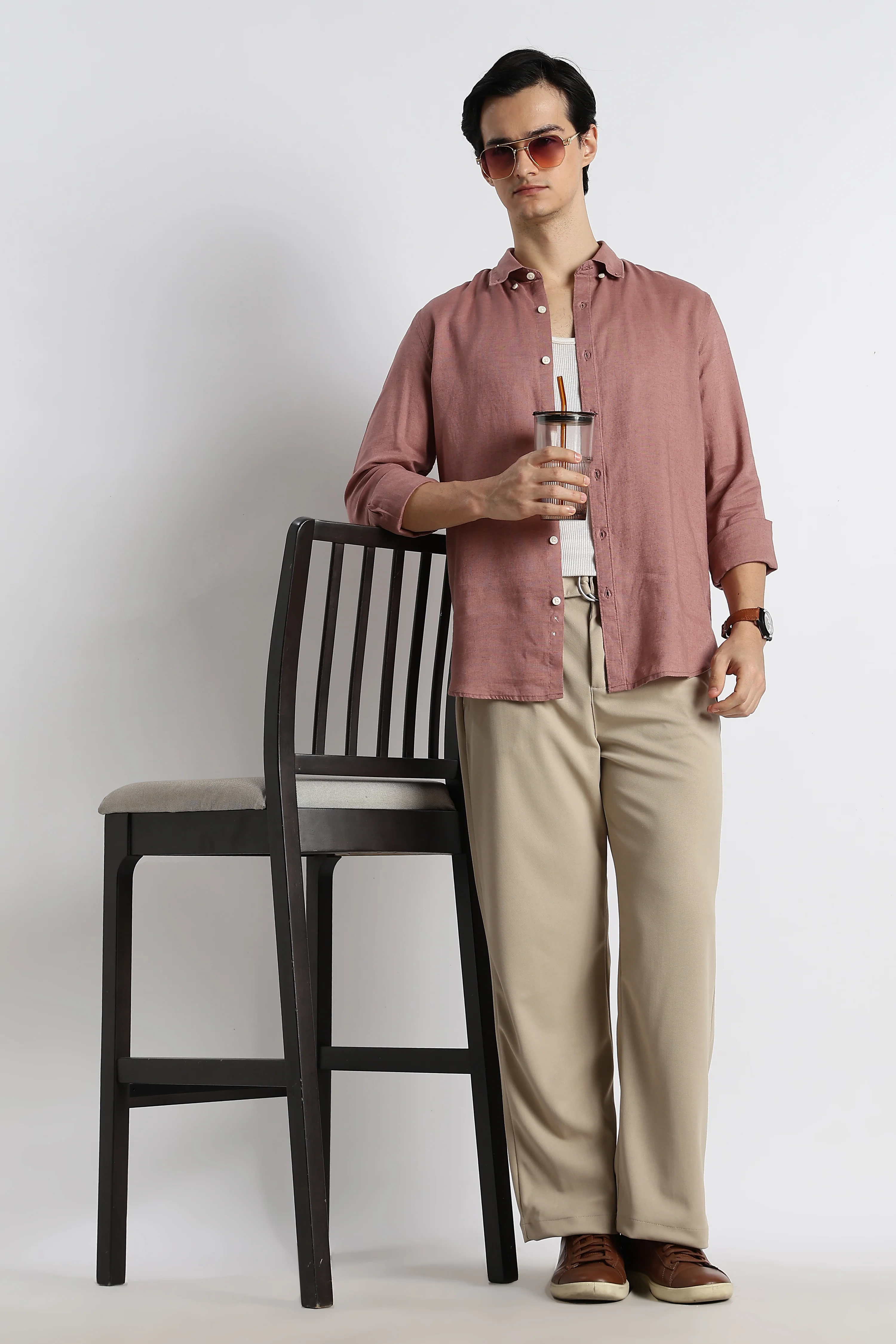 Men Relaxed Korean Pants - Image 5