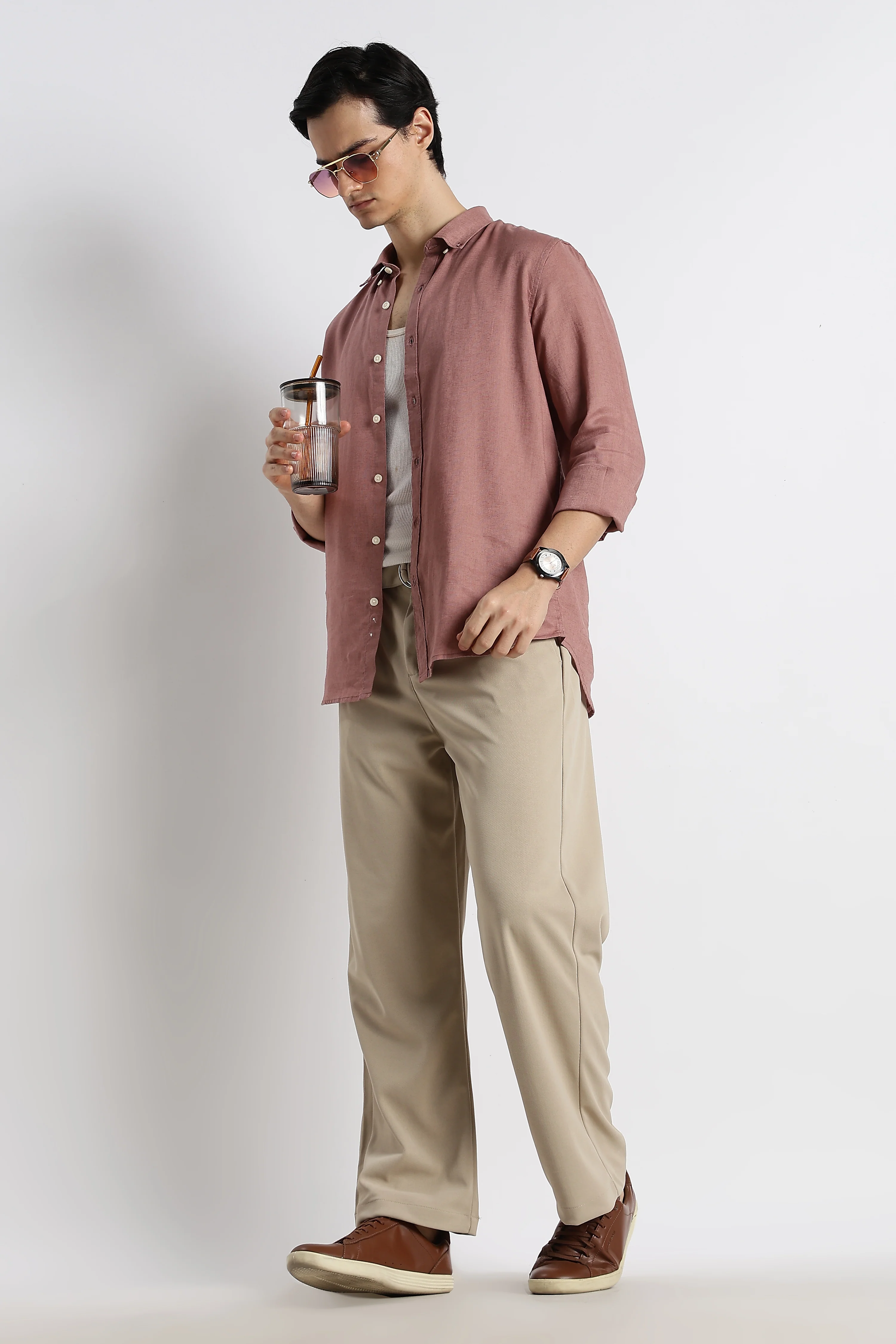 Men Relaxed Korean Pants - Image 7
