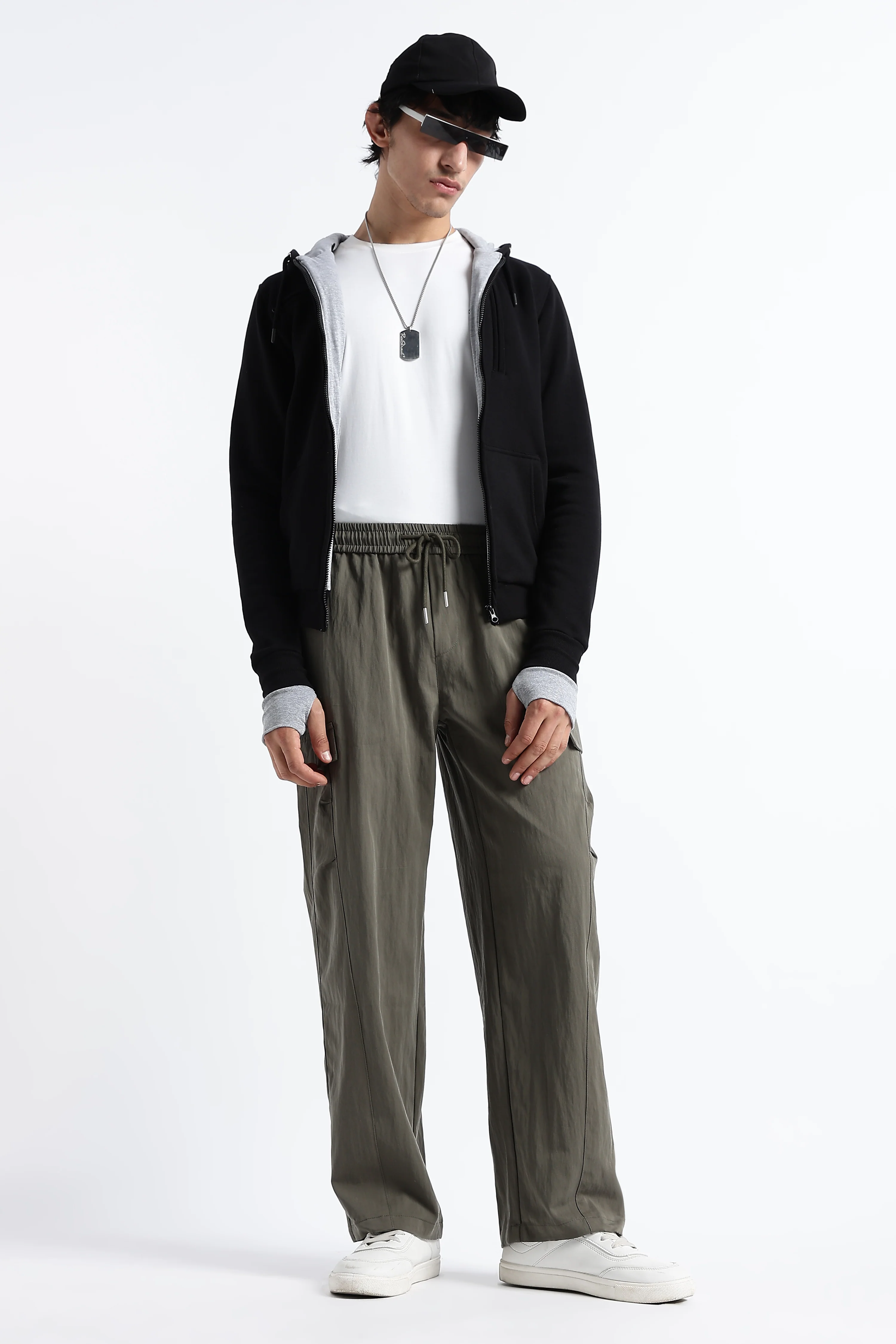 Men Relaxed Utility Cargo Pants - Image 10