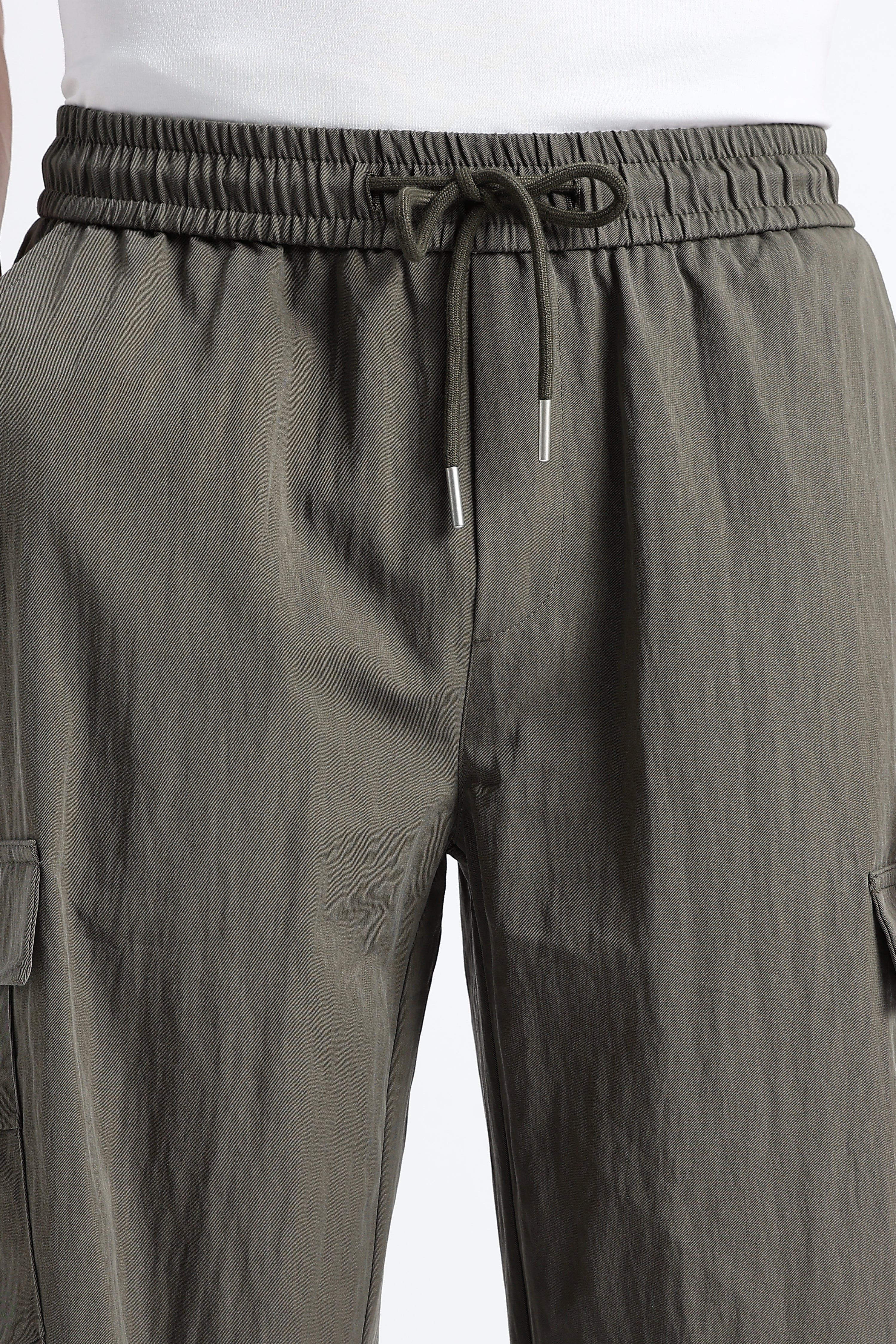 Men Relaxed Utility Cargo Pants - Image 8