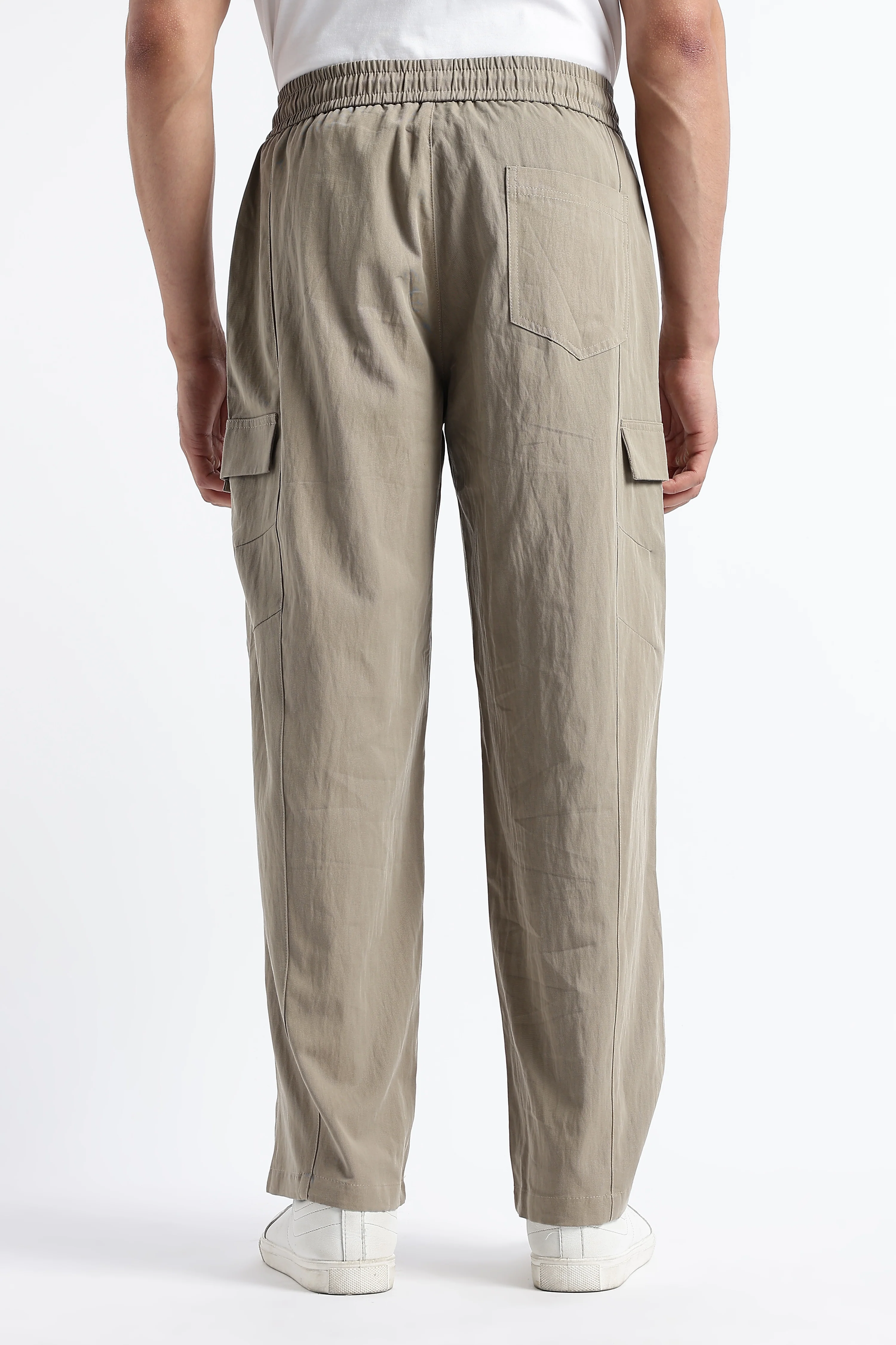 Men Relaxed Utility Cargo Pants - Image 11
