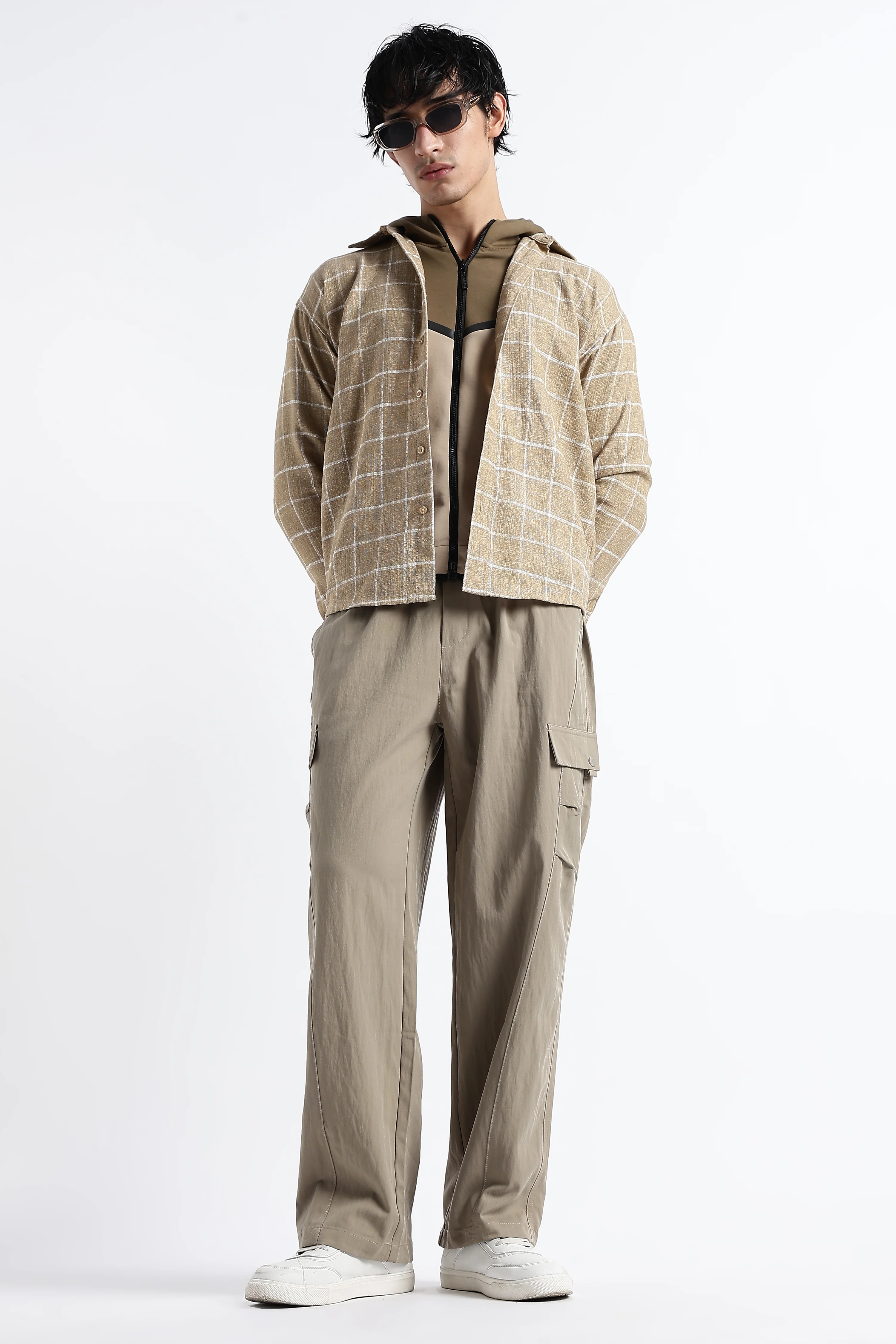 Men Relaxed Utility Cargo Pants - Image 2