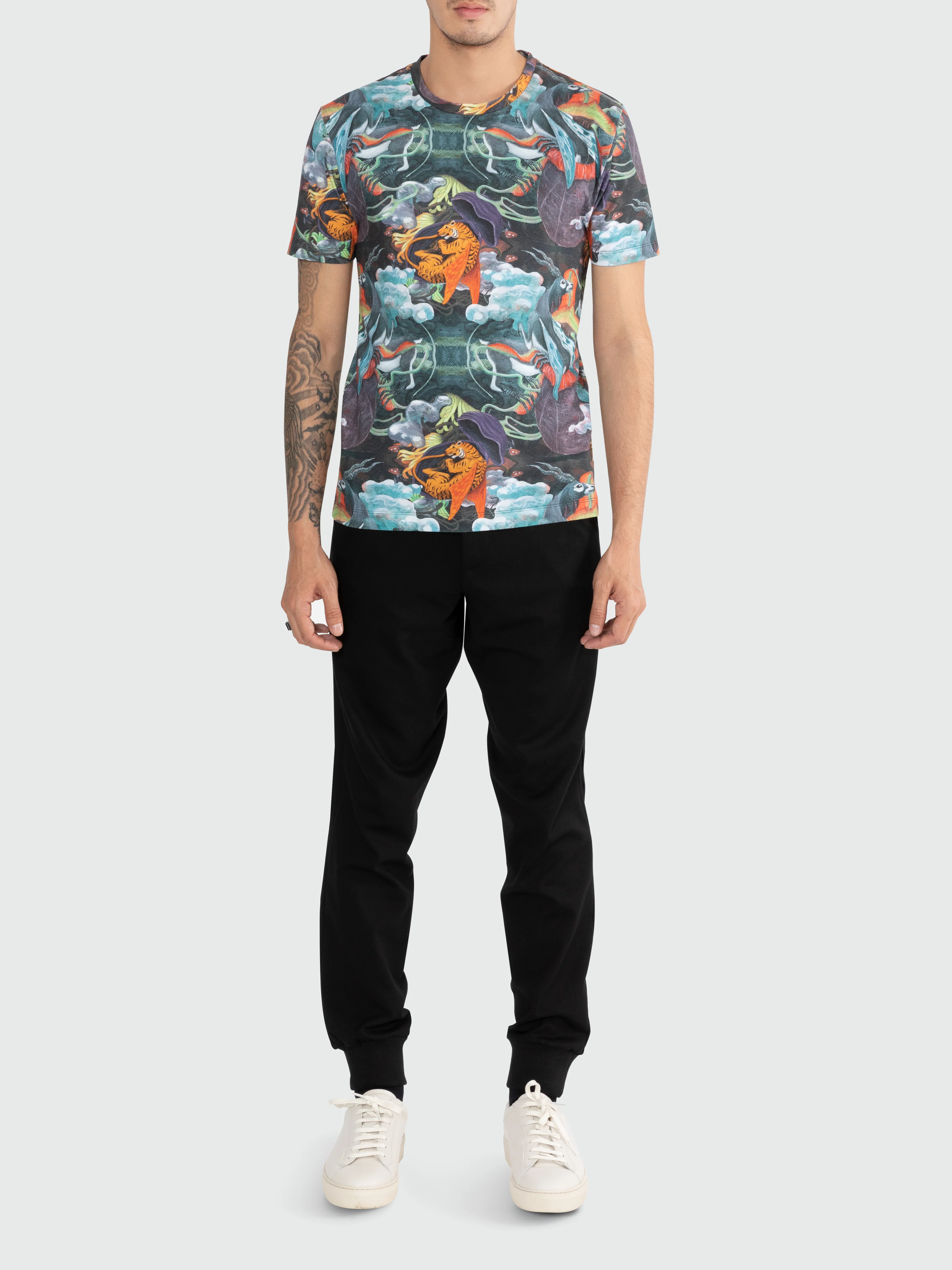 Men Retro Galactic Tee - Image 3