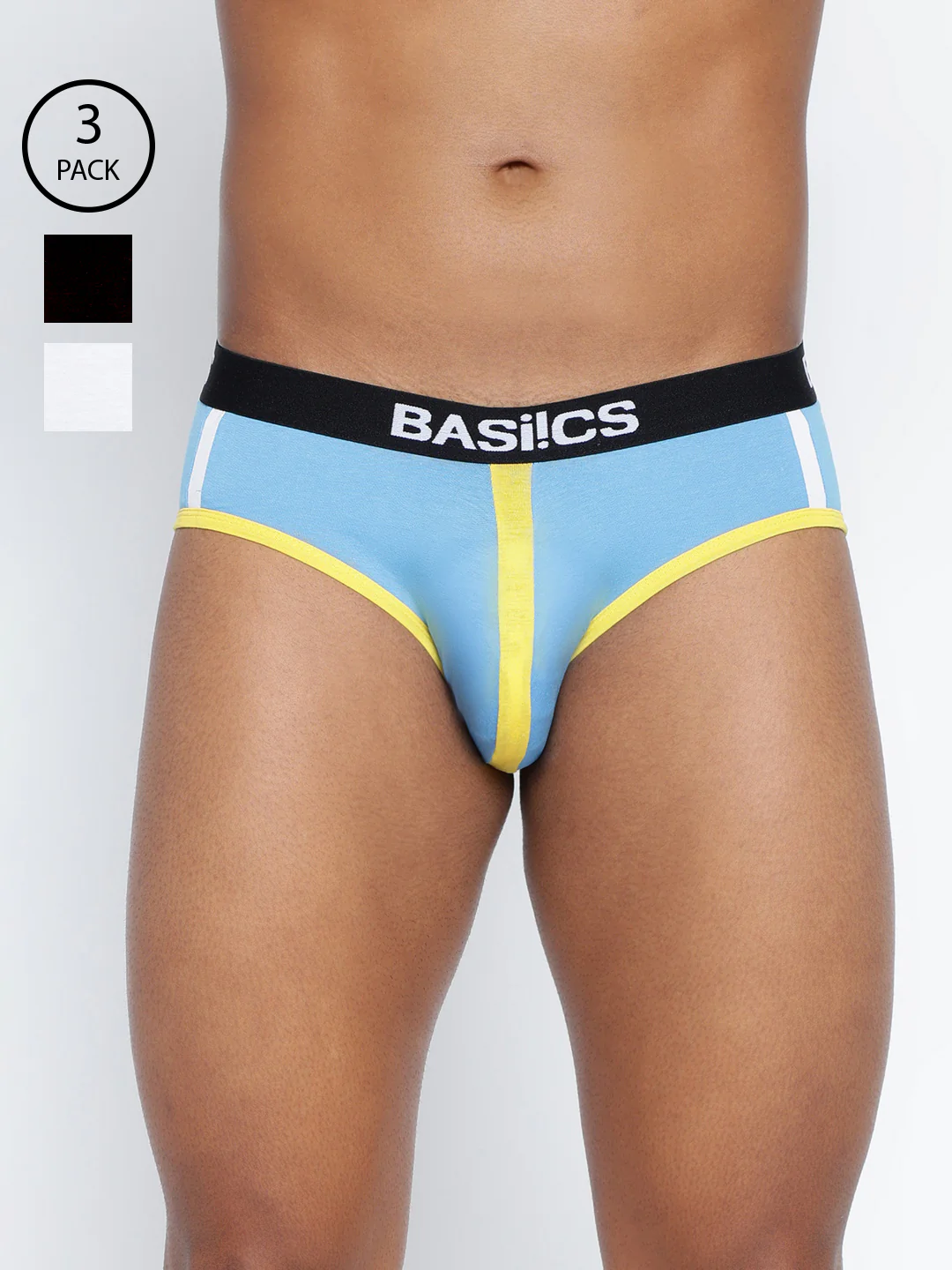 Men Retro Style Brief Pack of 3