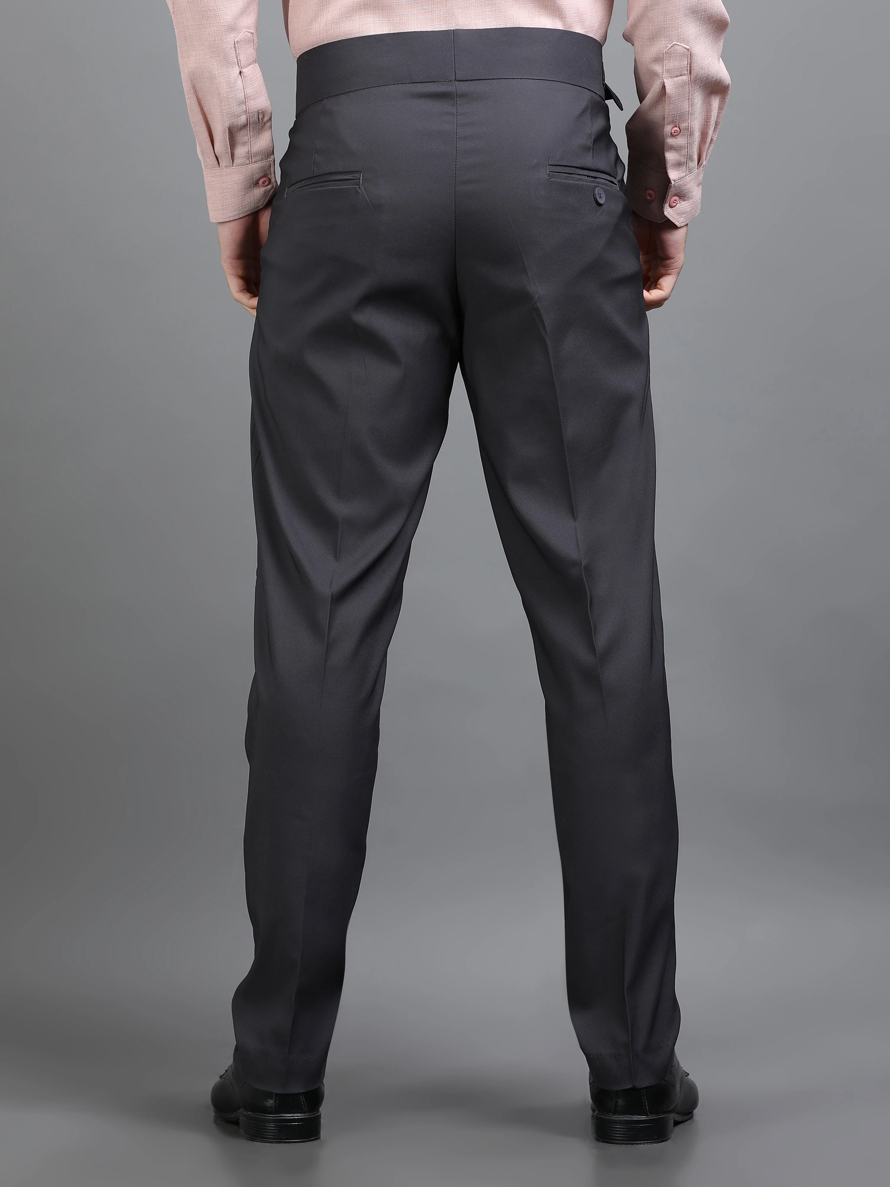 Men Rosh Charcoal Gurkha Pant - Image 2