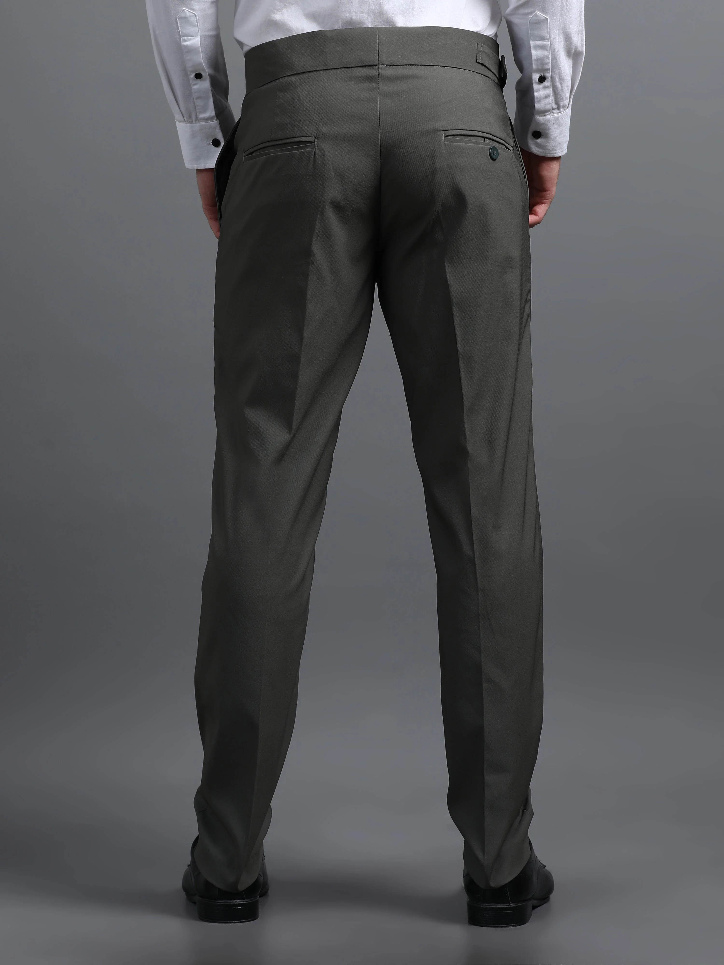 Men Rosh Olive Gurkha Pant - Image 3