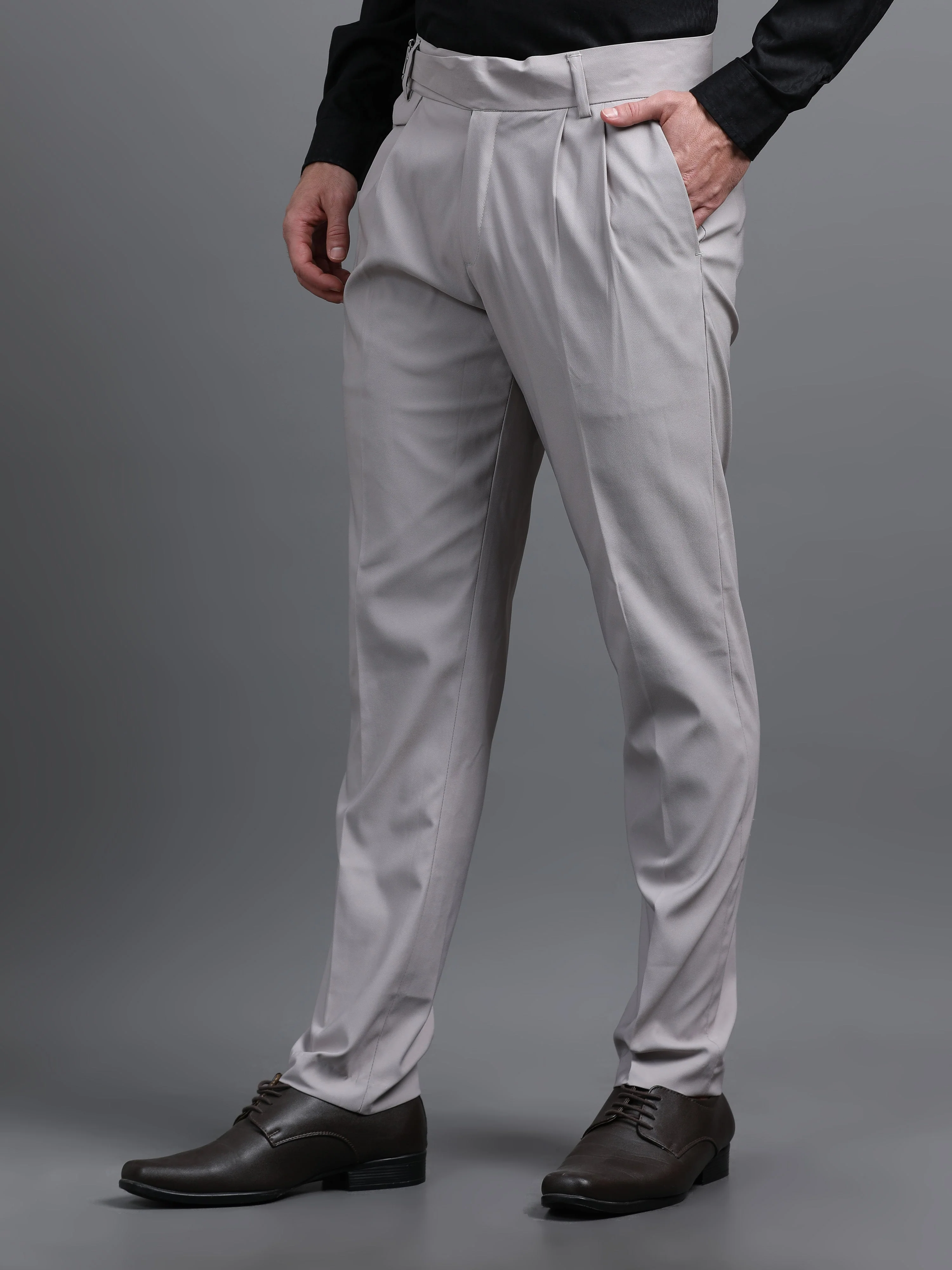 Men Rosh Silver Gurkha Pant - Image 6
