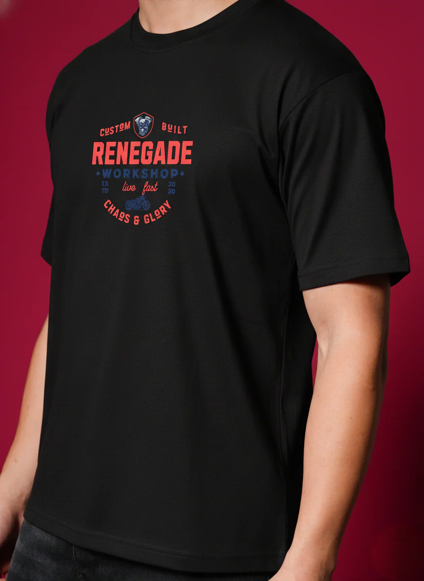 Men Round Neck Cotton T-Shirt - Image 6