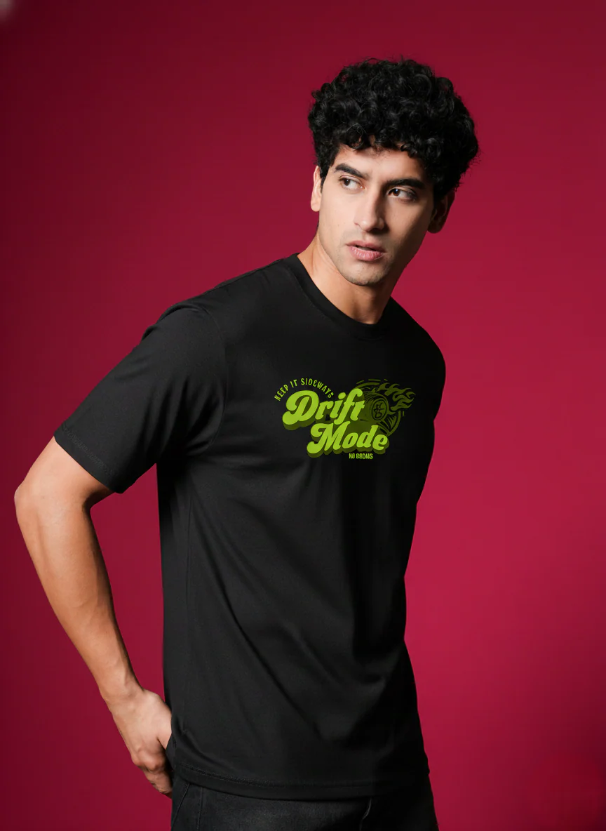 Men Round Neck Cotton T-Shirt - Image 5