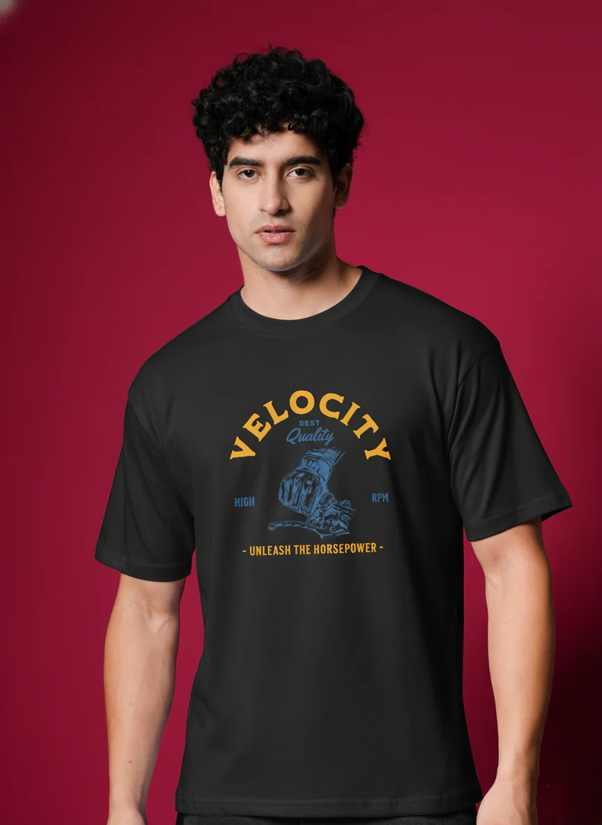 Men Round Neck Cotton T-Shirt - Image 4
