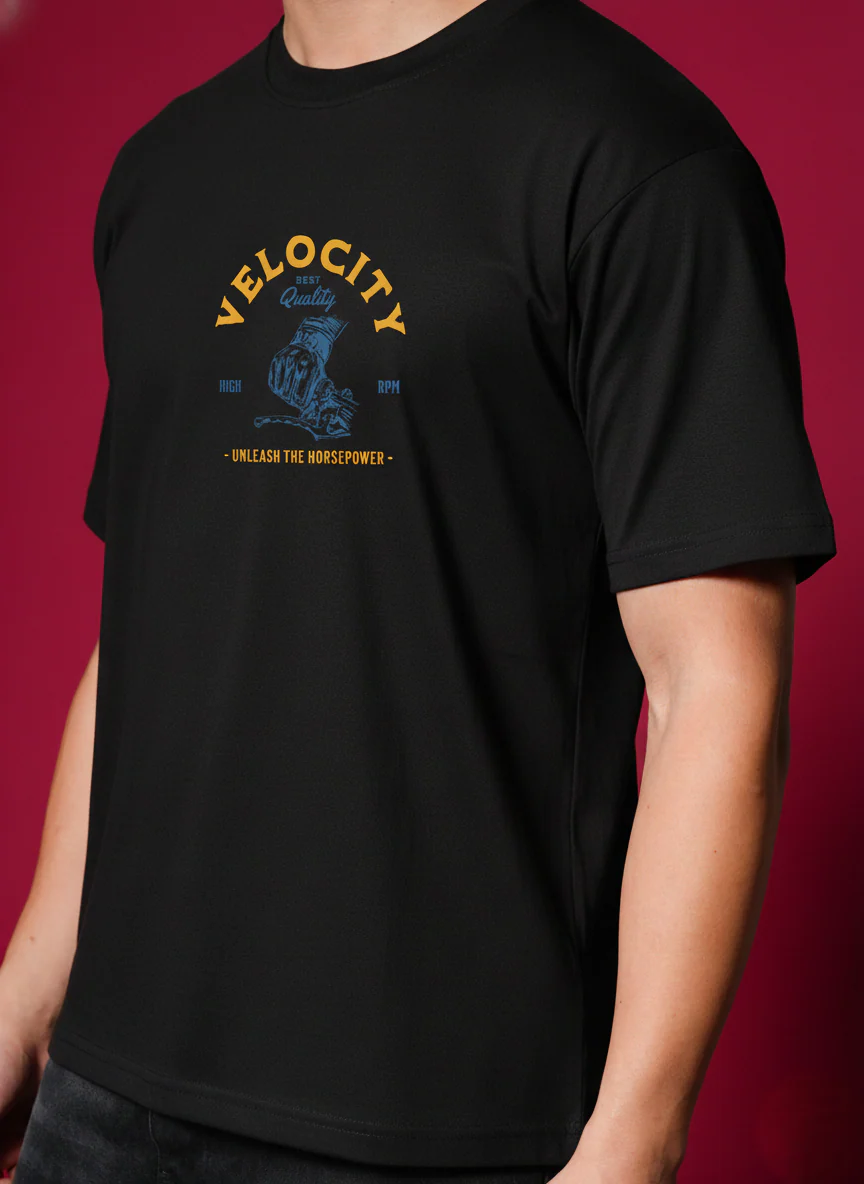 Men Round Neck Cotton T-Shirt - Image 6