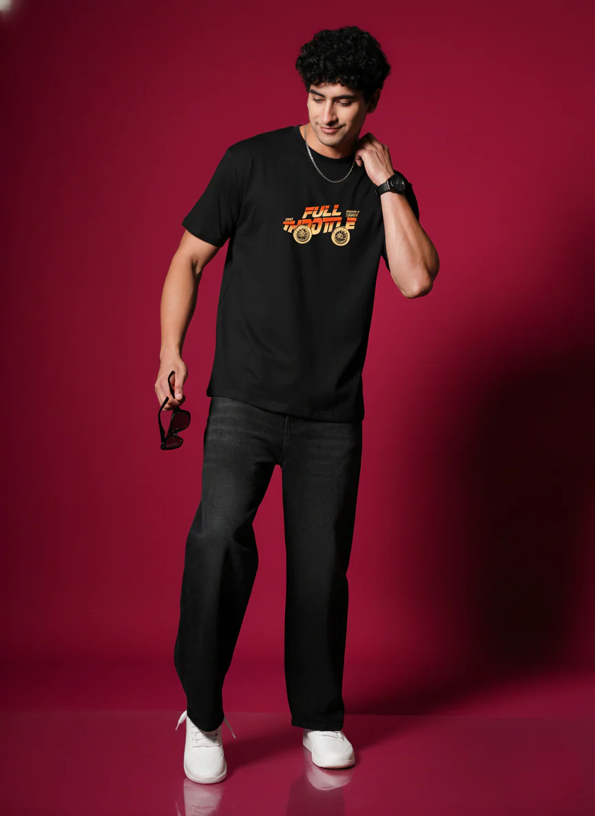 Men Round Neck Cotton T-Shirt - Image 4