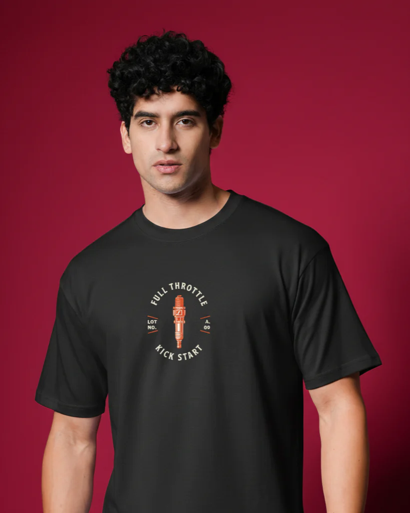 Men Round Neck Cotton T-Shirt - Image 7