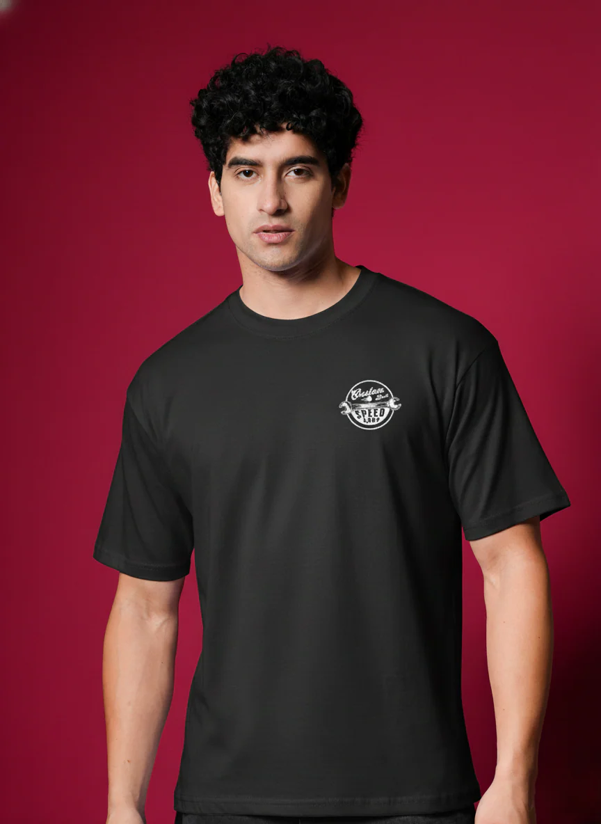 Men Round Neck Cotton T-Shirt - Image 4
