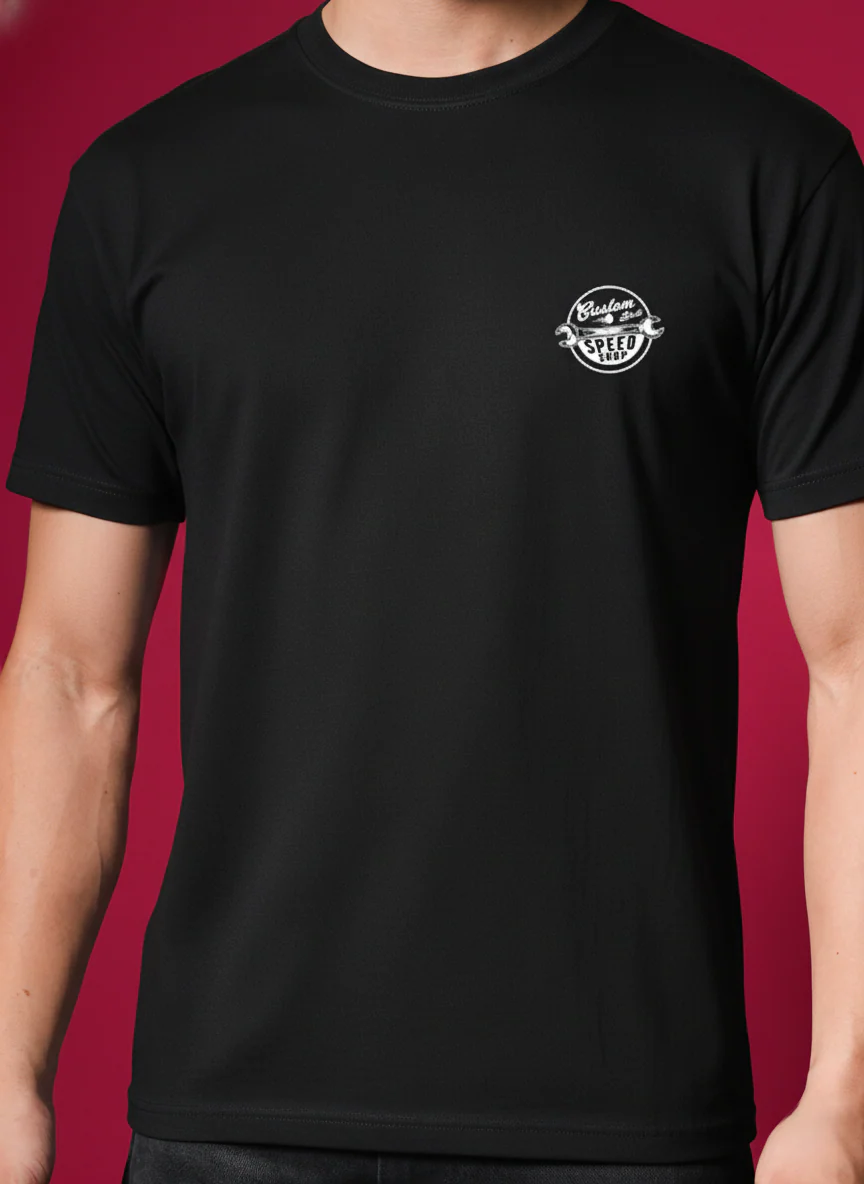 Men Round Neck Cotton T-Shirt - Image 8