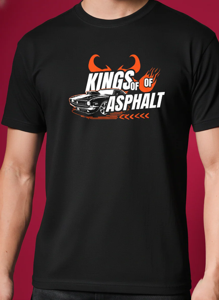 Men Round Neck Cotton T-Shirt - Image 5