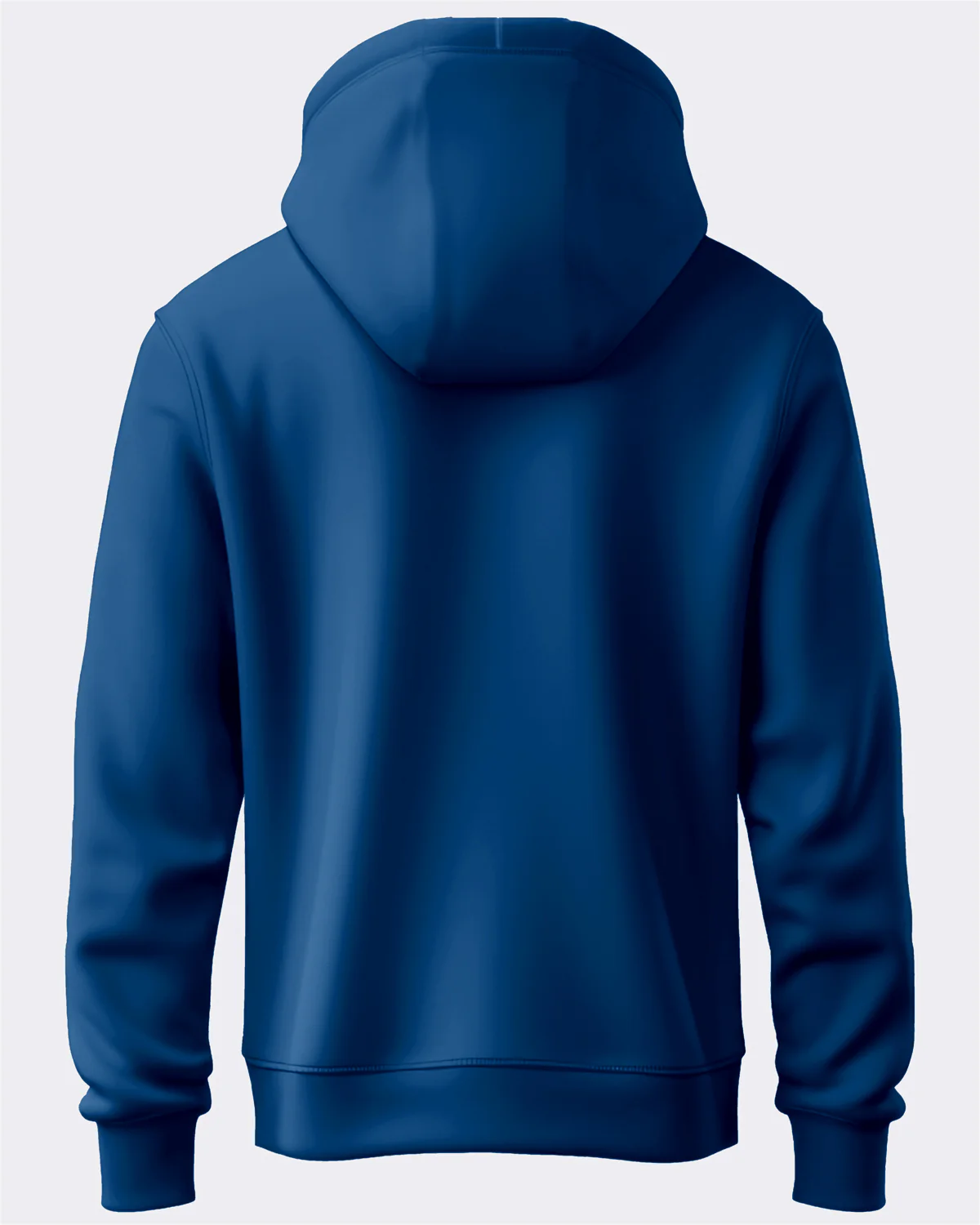 Men Blue Anime Hoodies - Image 4