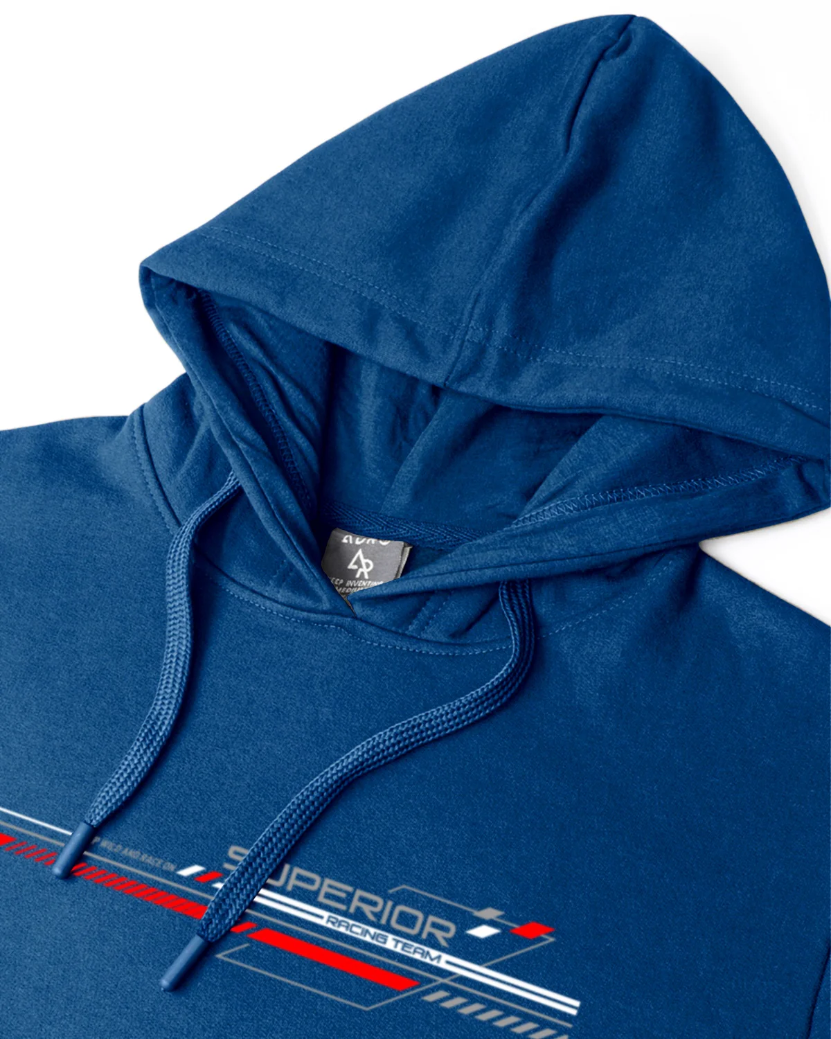 Men Blue Anime Hoodies - Image 4