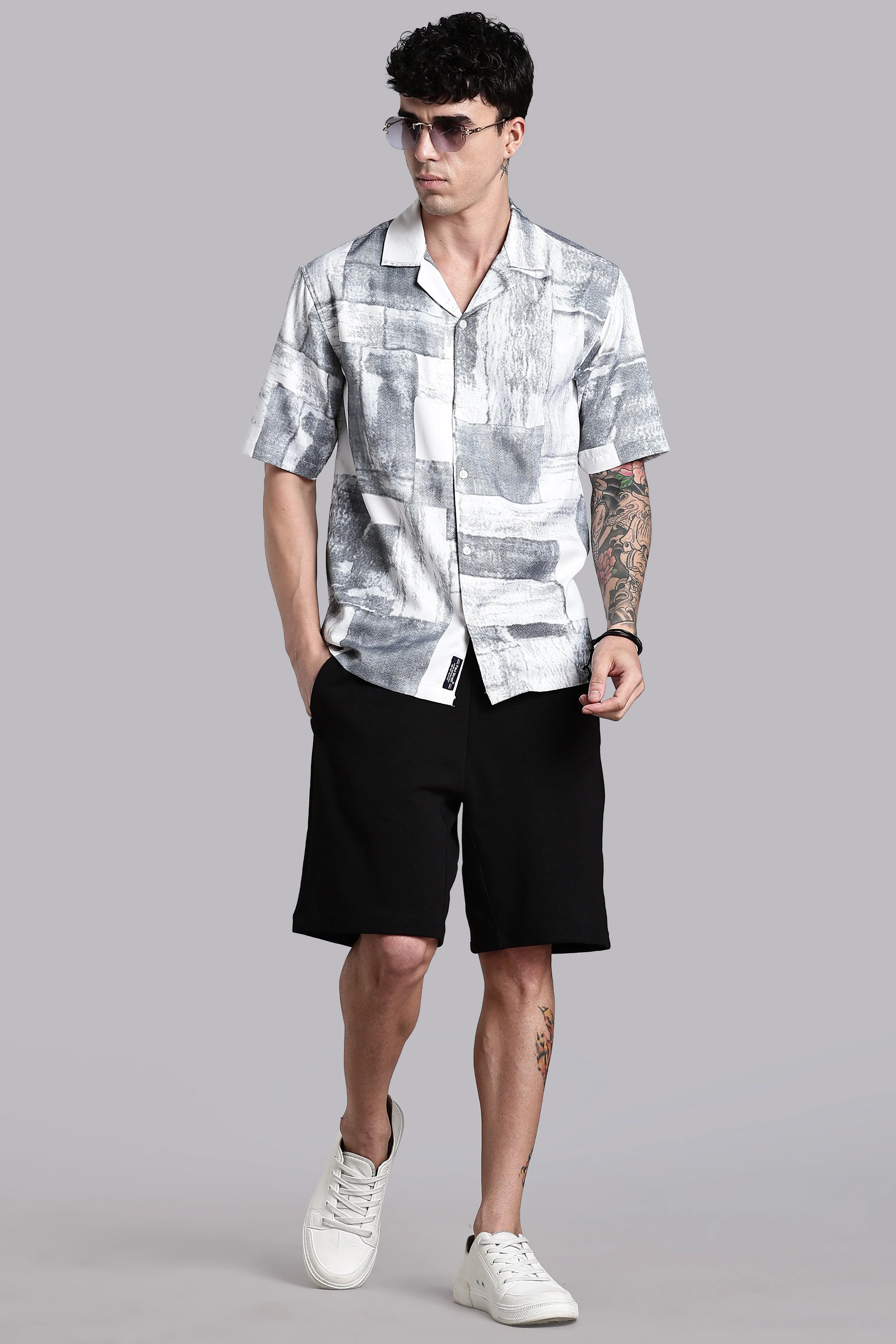 Men Seavor White Printed Shirt - Image 6