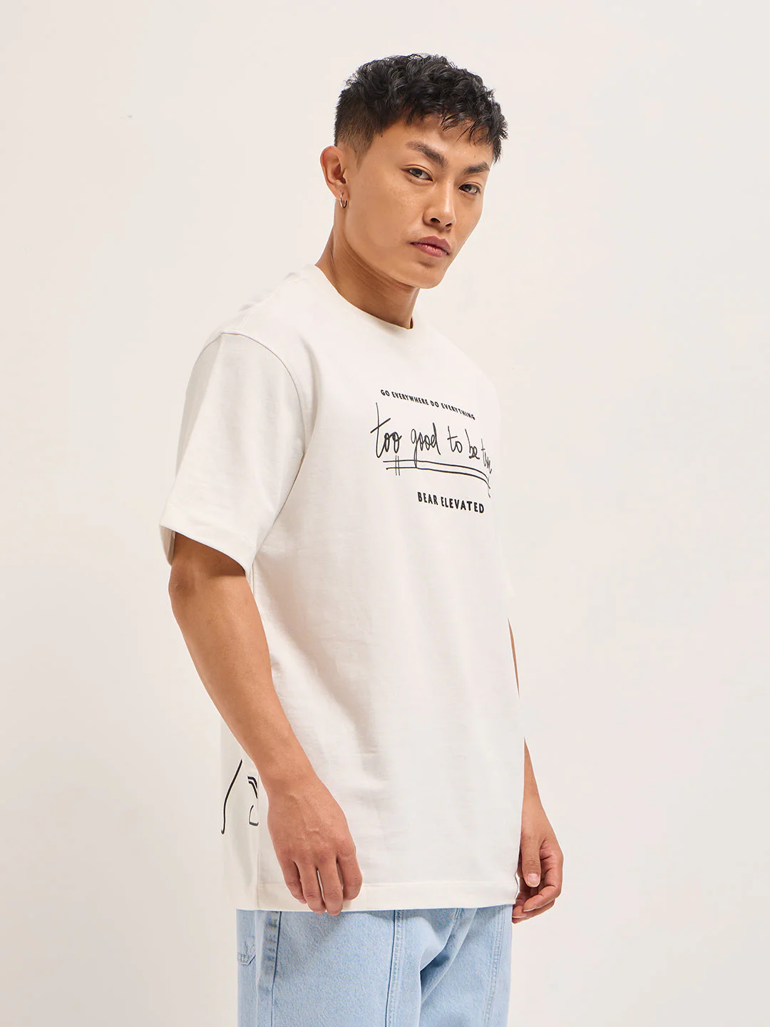 Men Shark Tank Limited Edition White Crew Tee - Image 3