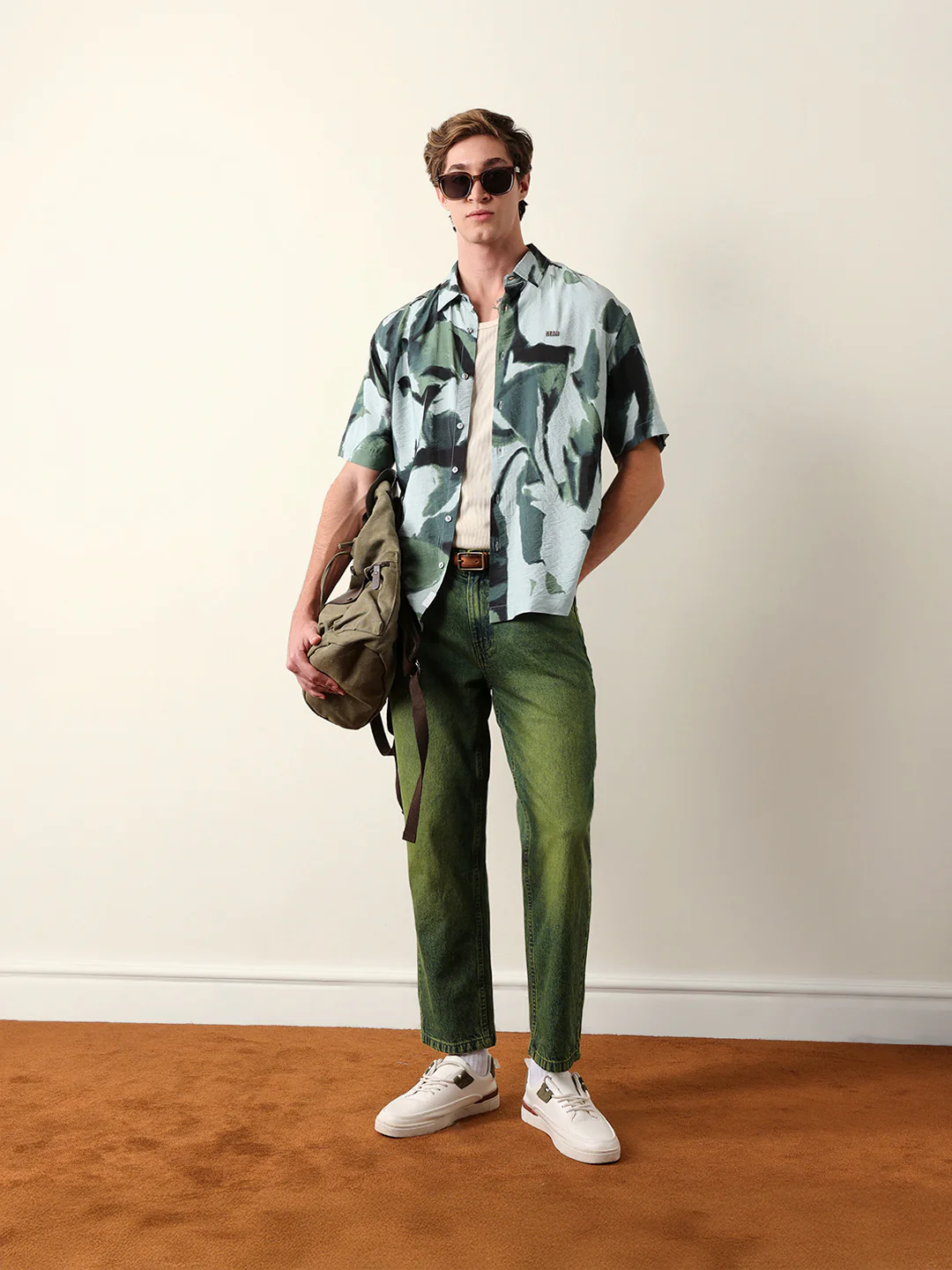 Men Short Sleeves Overshirt - Image 7