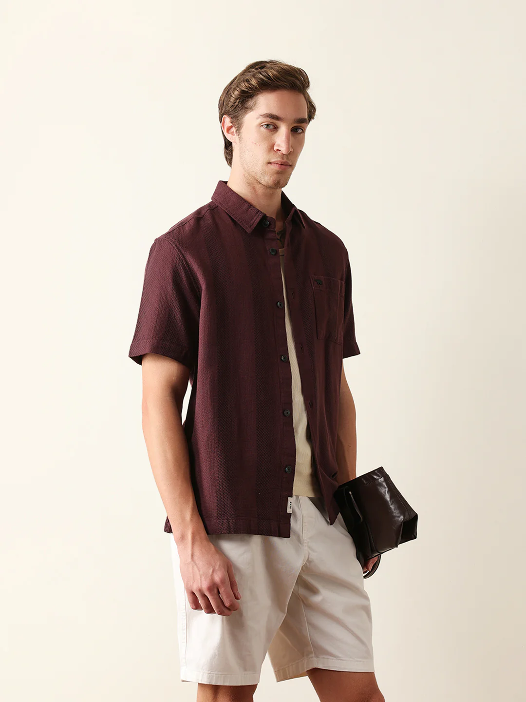Men Short Sleeves Shirt - Image 4