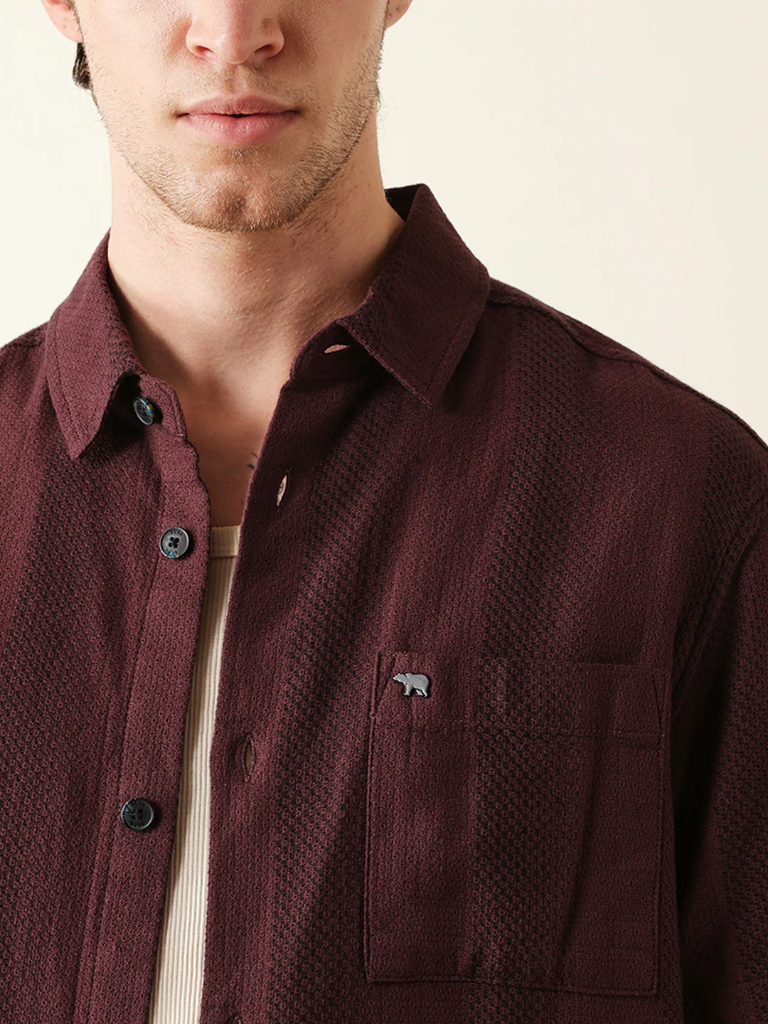 Men Short Sleeves Shirt - Image 5