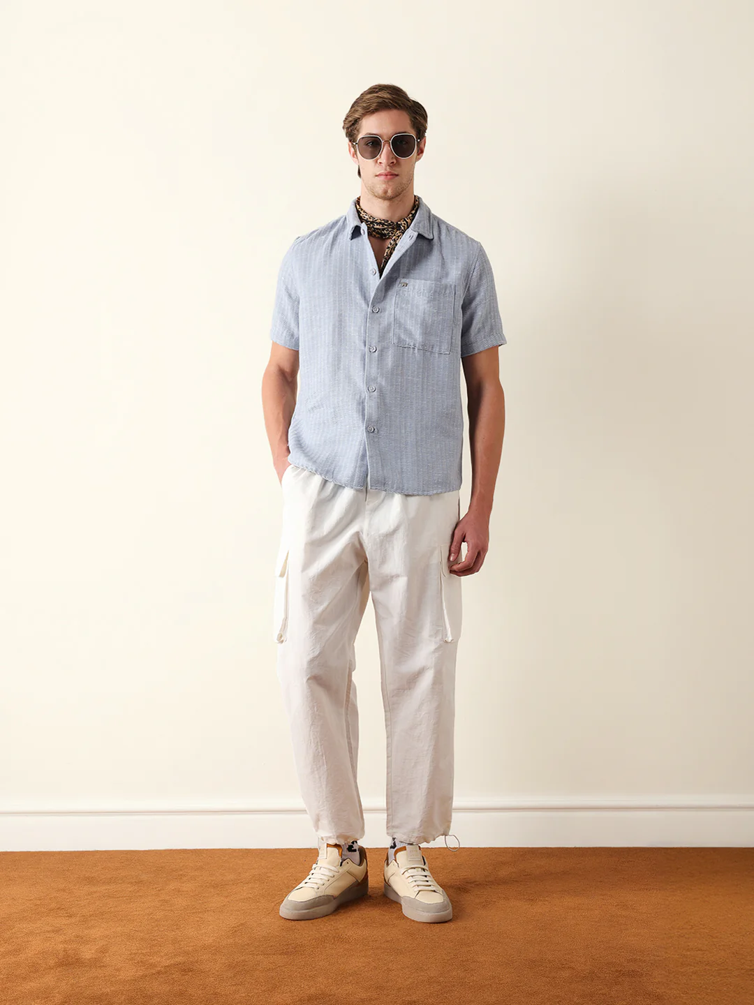 Men Shorts Sleeve Shirt - Image 3