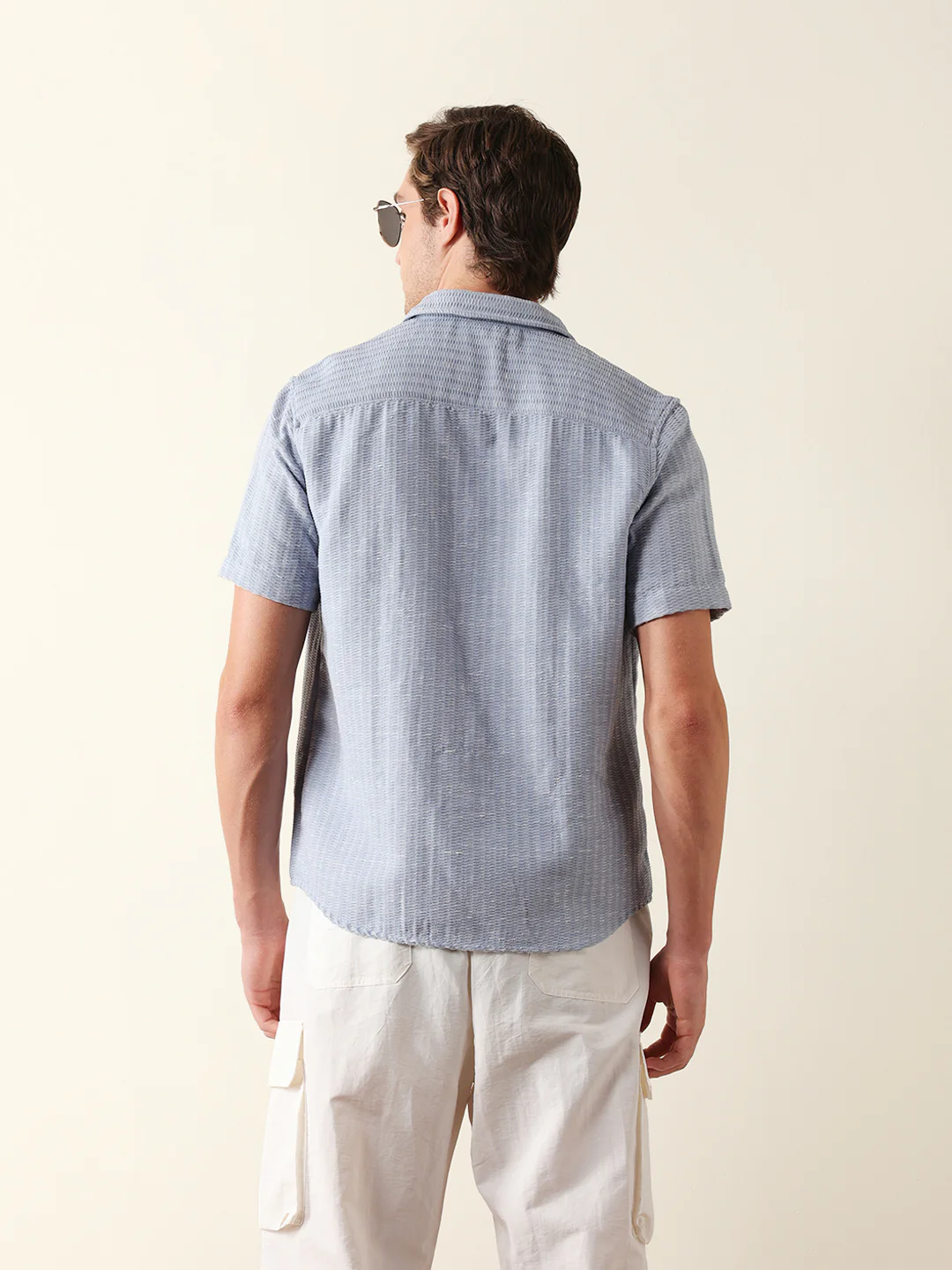 Men Shorts Sleeve Shirt - Image 7