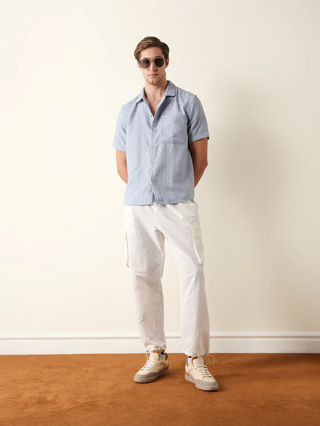 Men Shorts Sleeve Shirt - Image 8