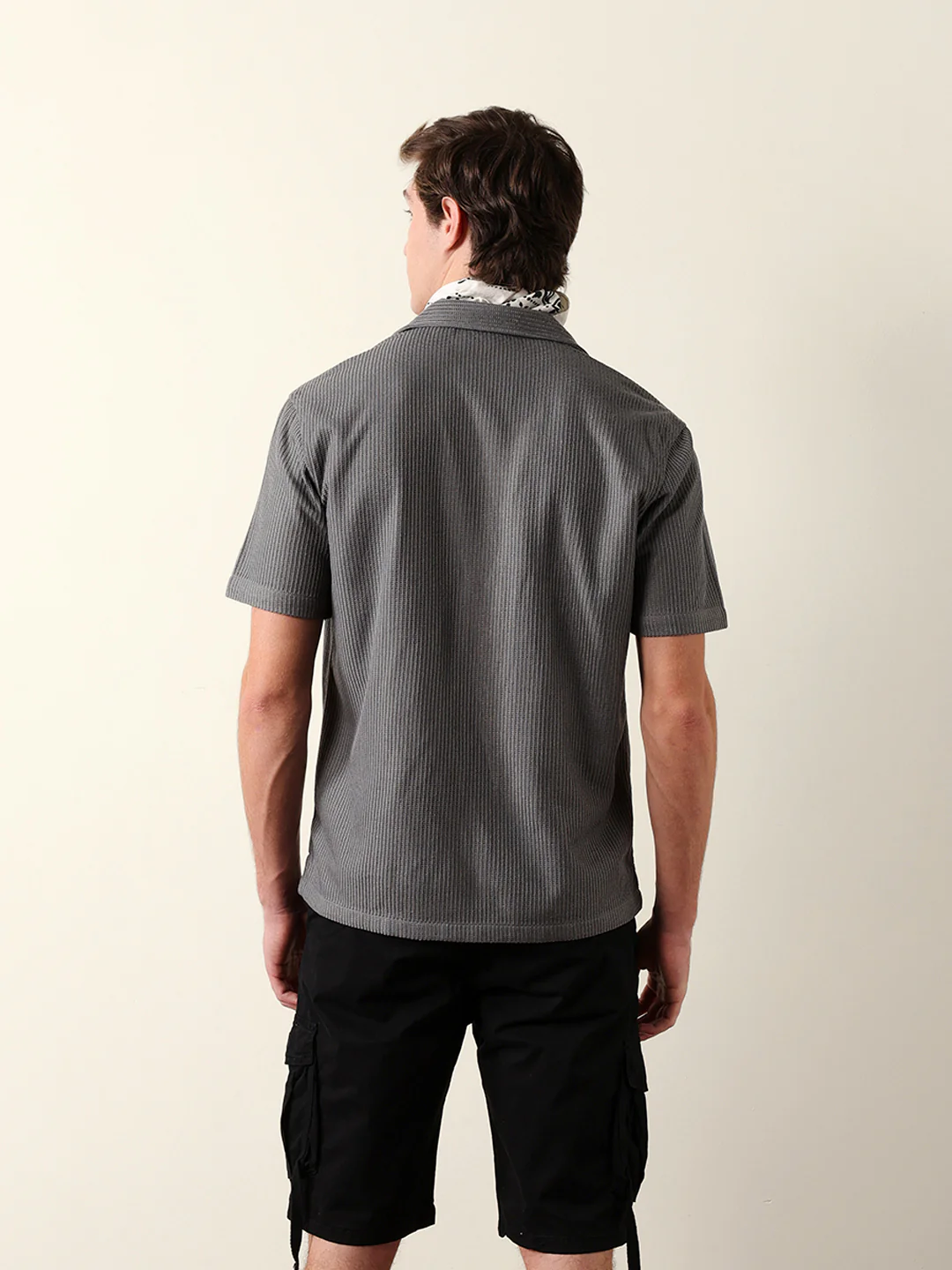 Men Shorts Sleeve Shirt - Image 6
