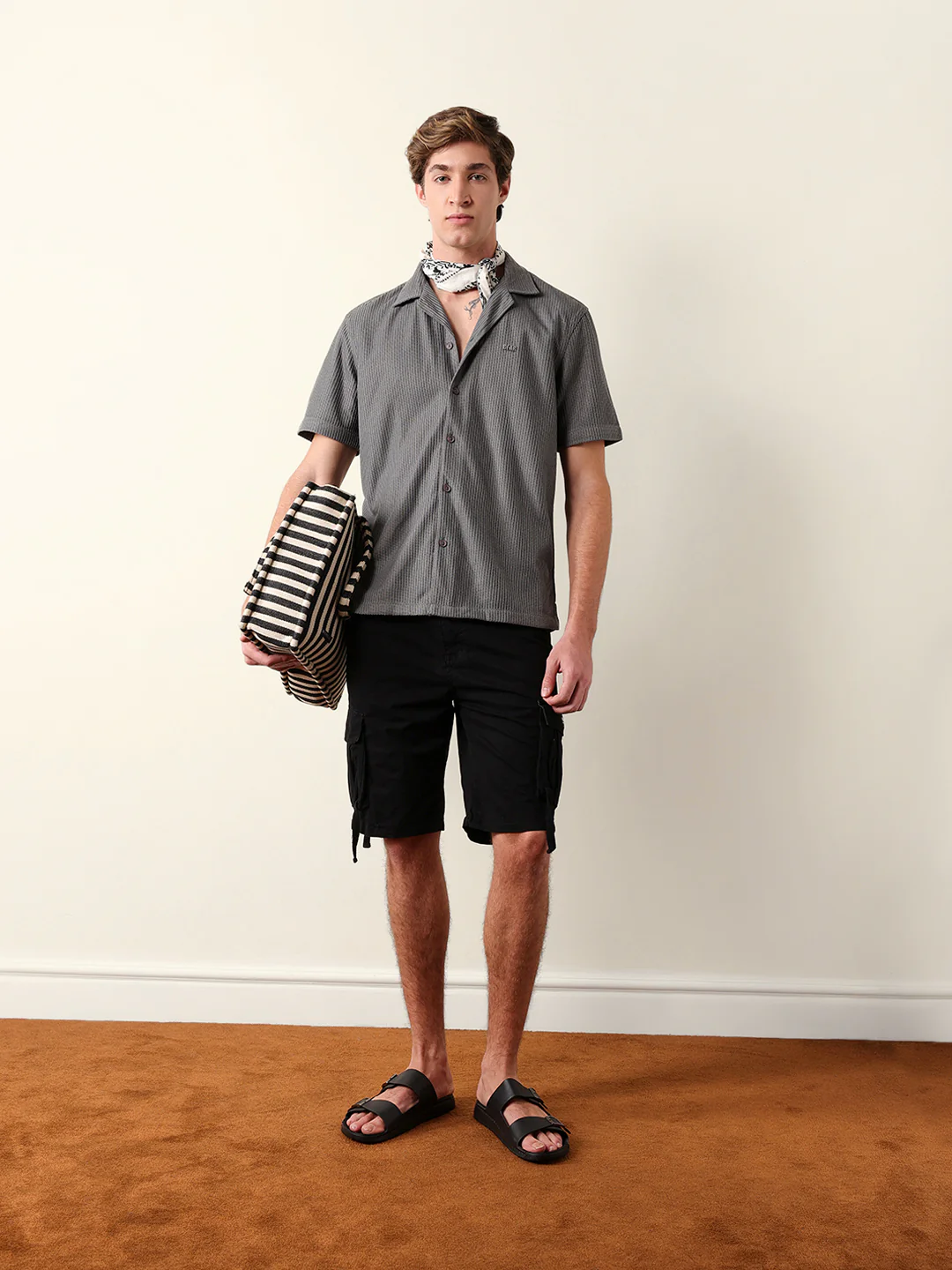 Men Shorts Sleeve Shirt - Image 7