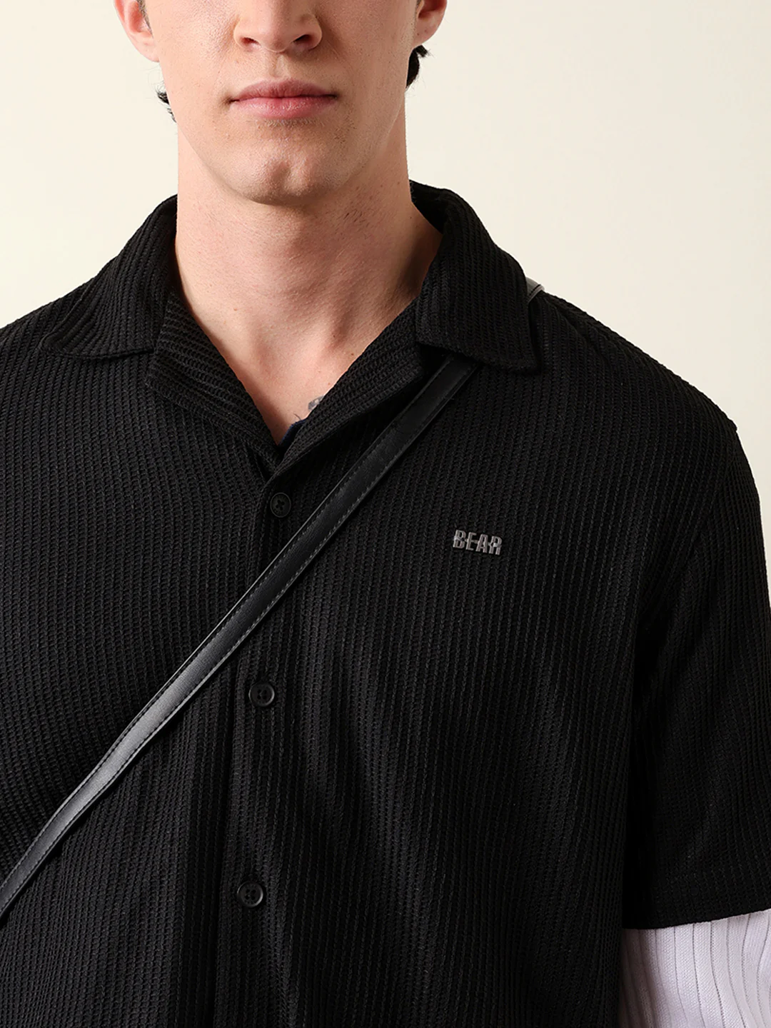Men Shorts Sleeve Shirt - Image 5