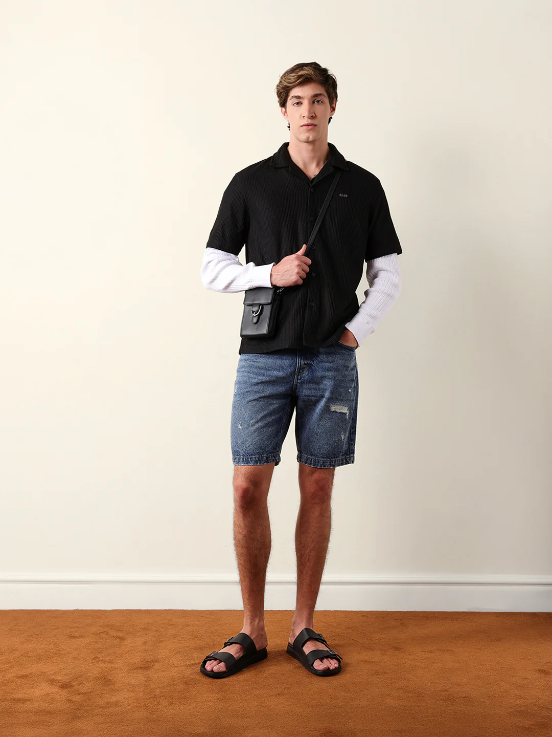 Men Shorts Sleeve Shirt - Image 7