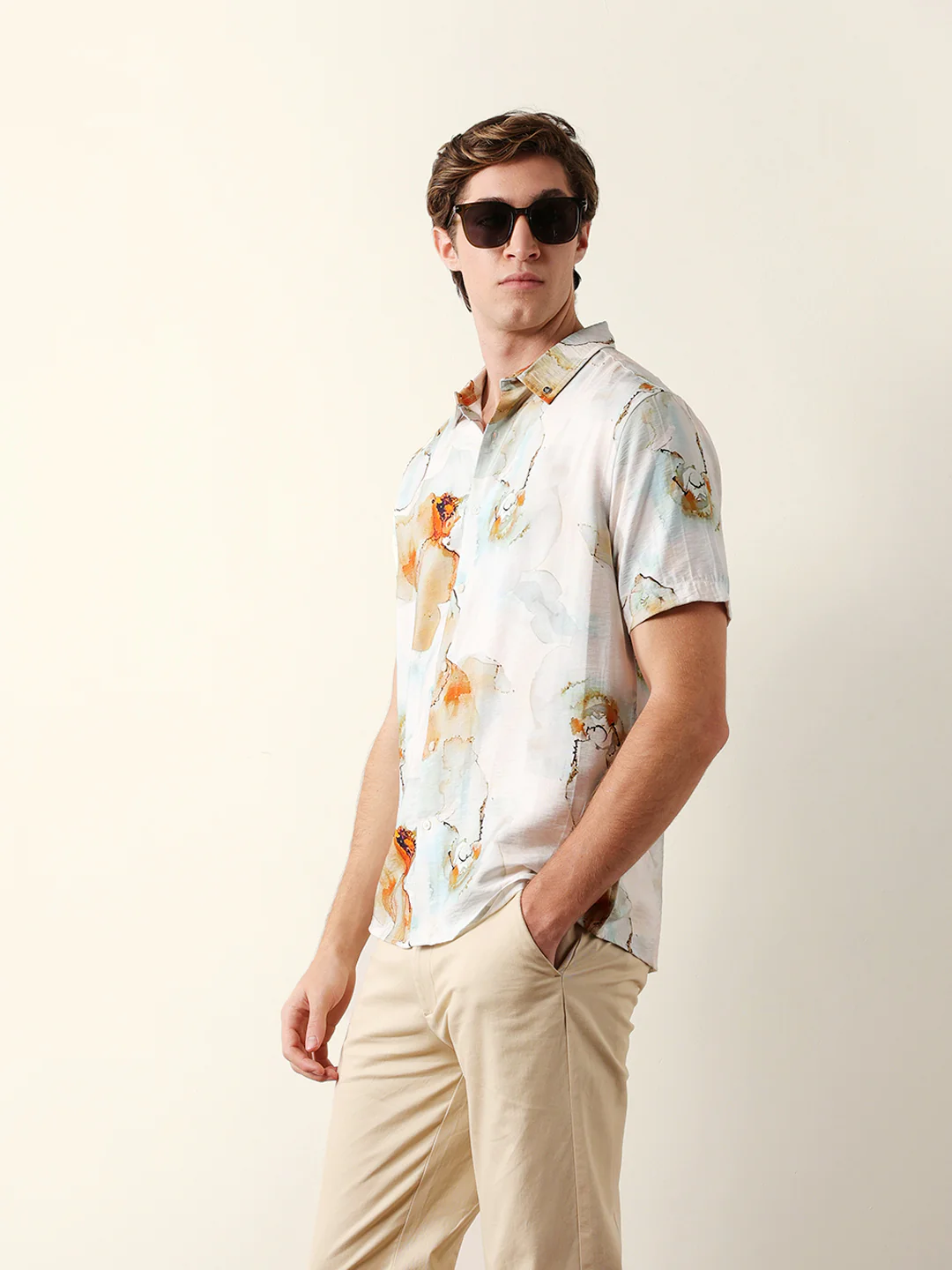Men Shorts Sleeve Shirt - Image 3