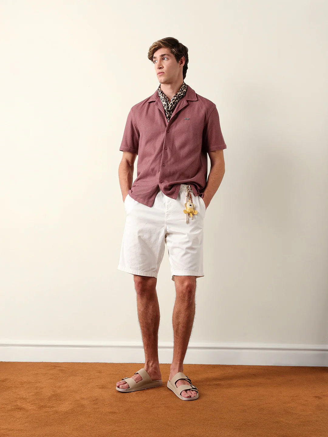 Men Shorts Sleeve Shirt - Image 2