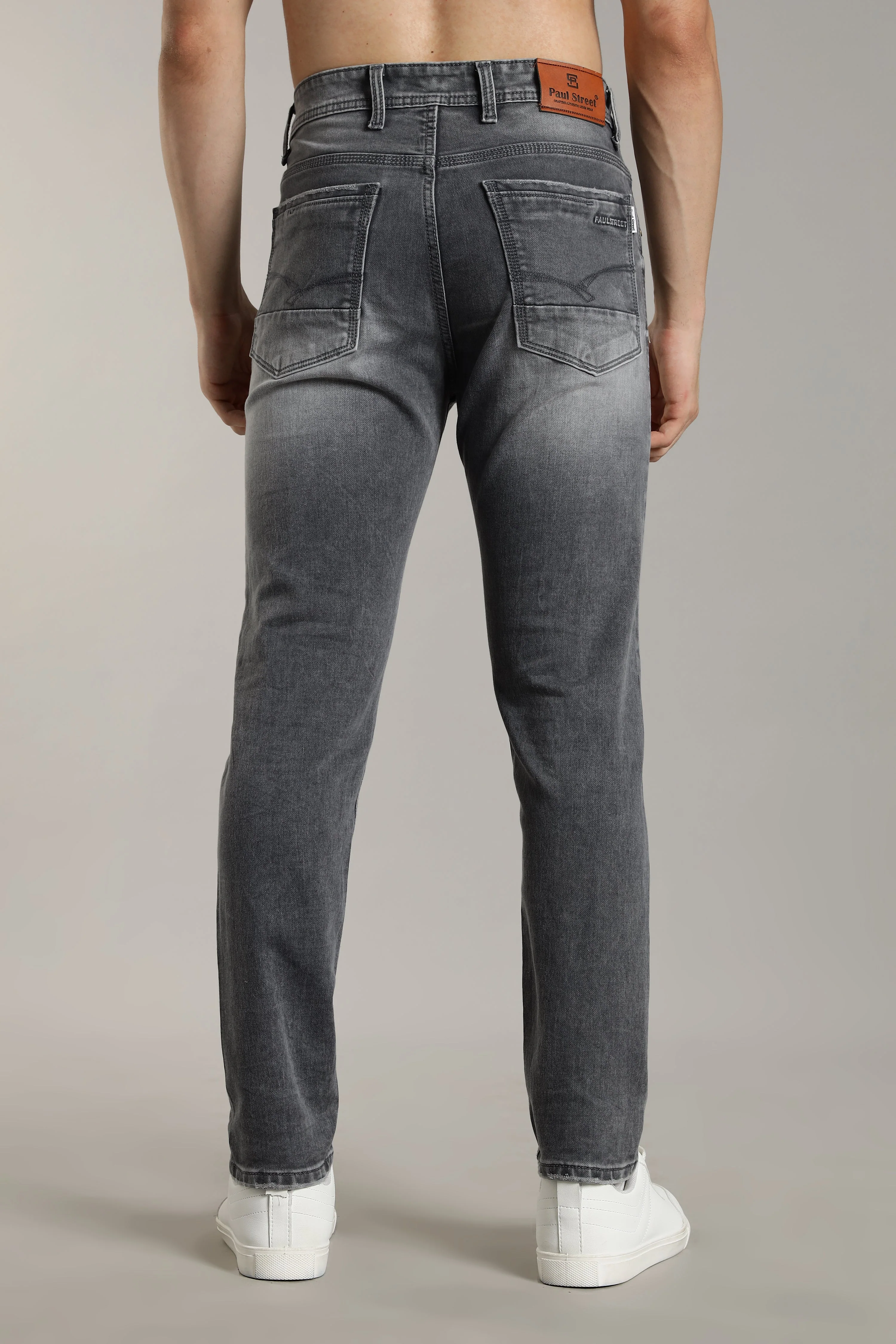 Men Smoke Grey Flint Jeans - Image 2