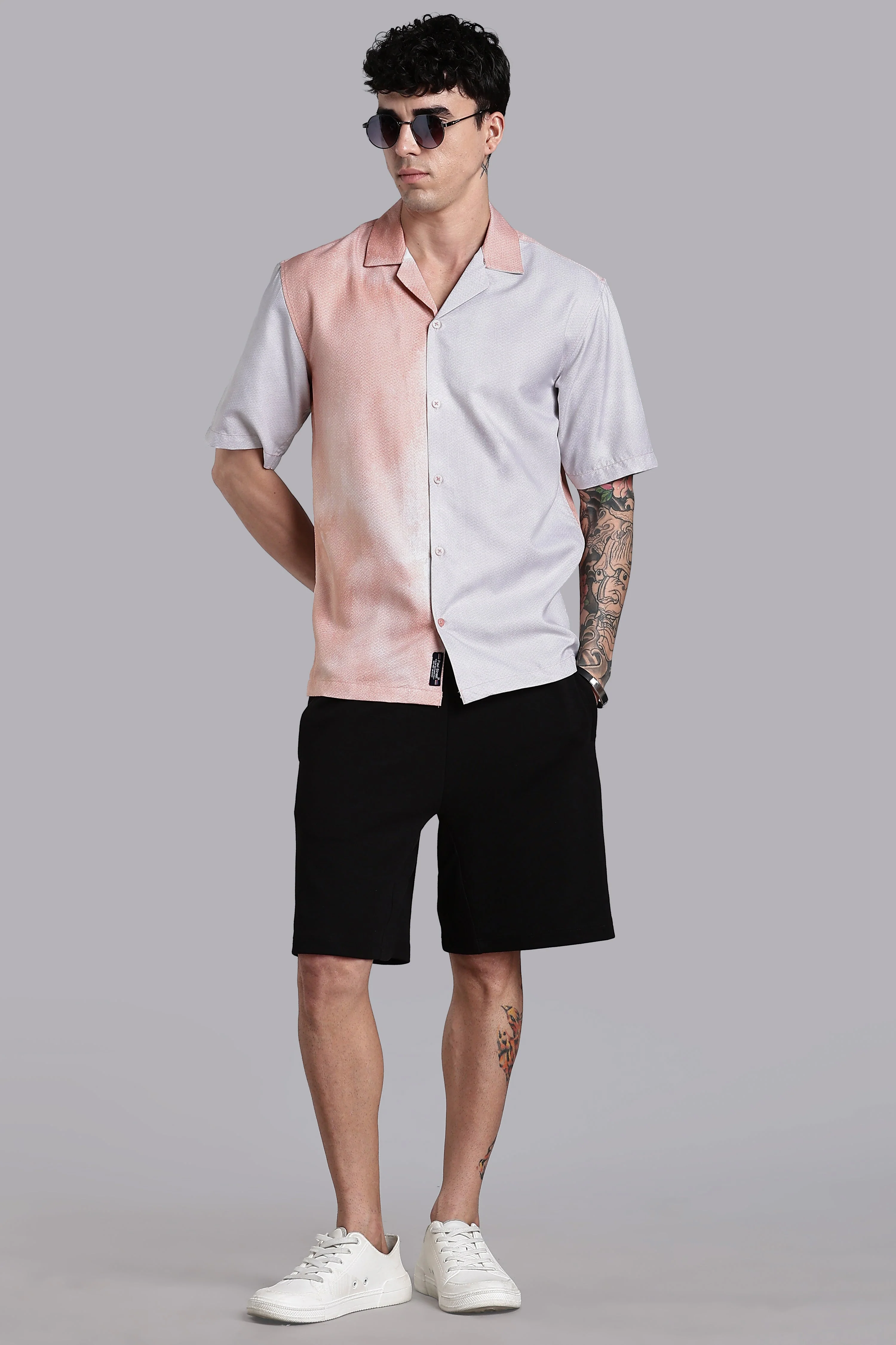 Men Solano Green Floral Shirt - Image 6