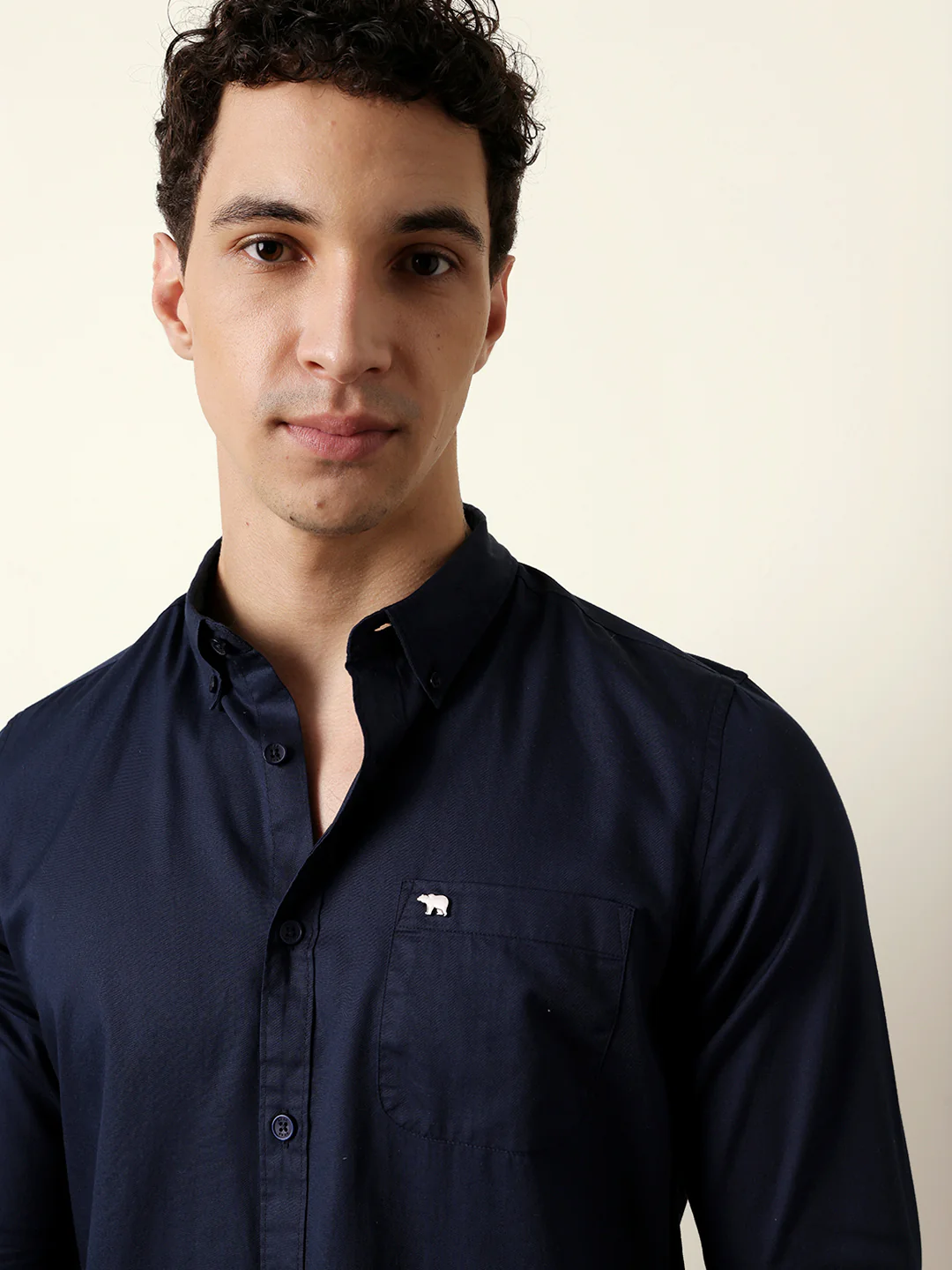 Men Solid Casual Full-Sleeve Shirt - Image 6