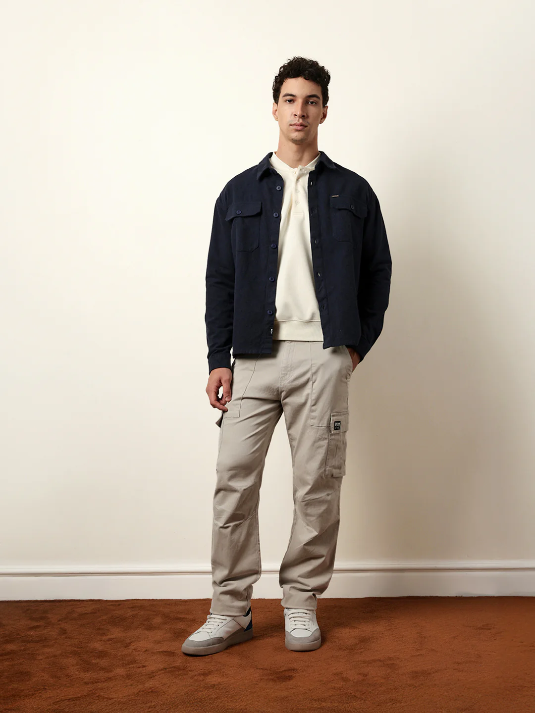 Men Solid Casual Full-Sleeve Shirt - Image 8