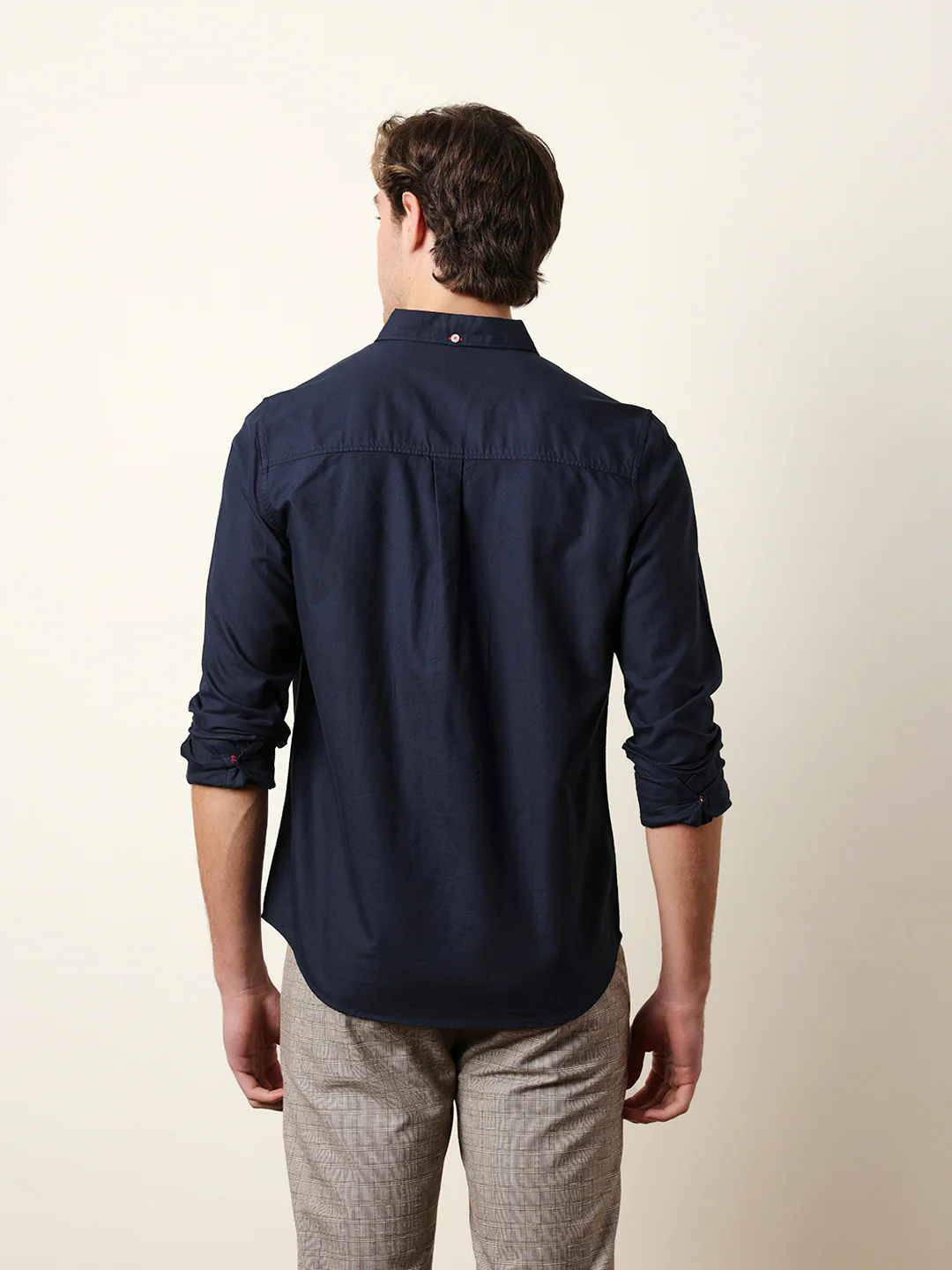 Men Solid Casual Full-Sleeve Shirt - Image 7