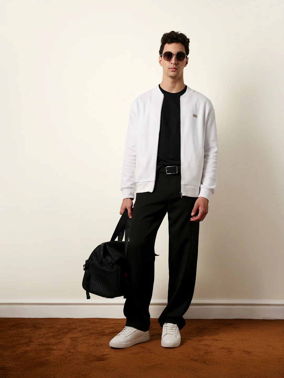 Men Solid Casual Trouser - Image 3