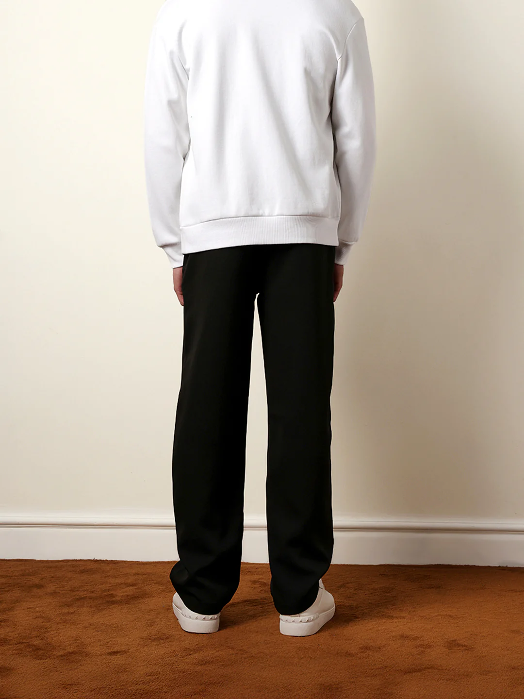 Men Solid Casual Trouser - Image 7